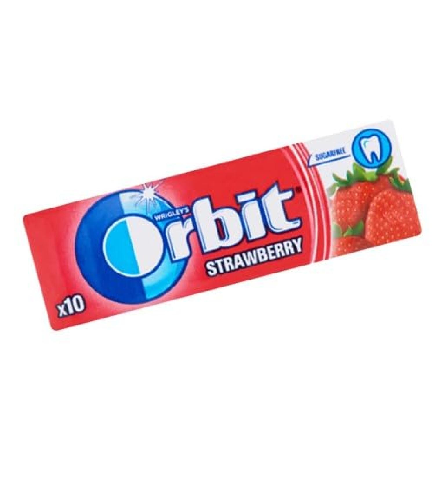 10-30 Packs of Original WRIGLEY'S Orbit/Extra Chewing Gum Packs Fresh Stock (Orbit - Strawberry 30 Pack) - Buy Online on GoSupps.com