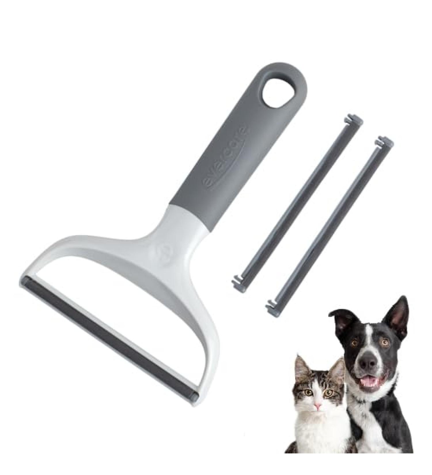 Evercare Duo Pet Hair & Lint Remover | Dual-Sided Comb for Efficient Pet Hair Removal from Clothing & Furniture - Sturdy & Gentle Reusable Tool - Buy Online on GoSupps.com
