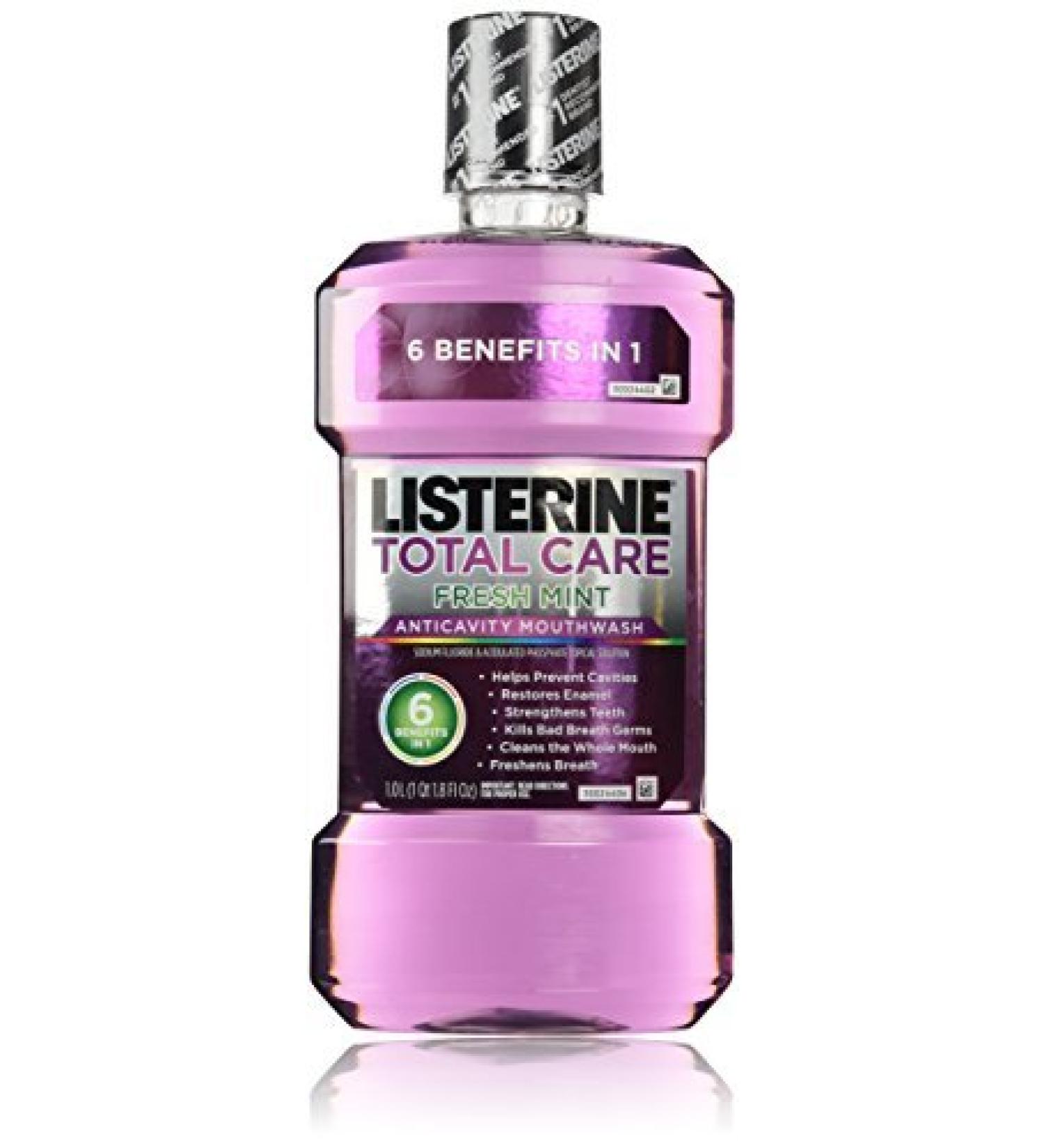 Listerine Total Care Fresh Mint 1L Bottle by Listerine