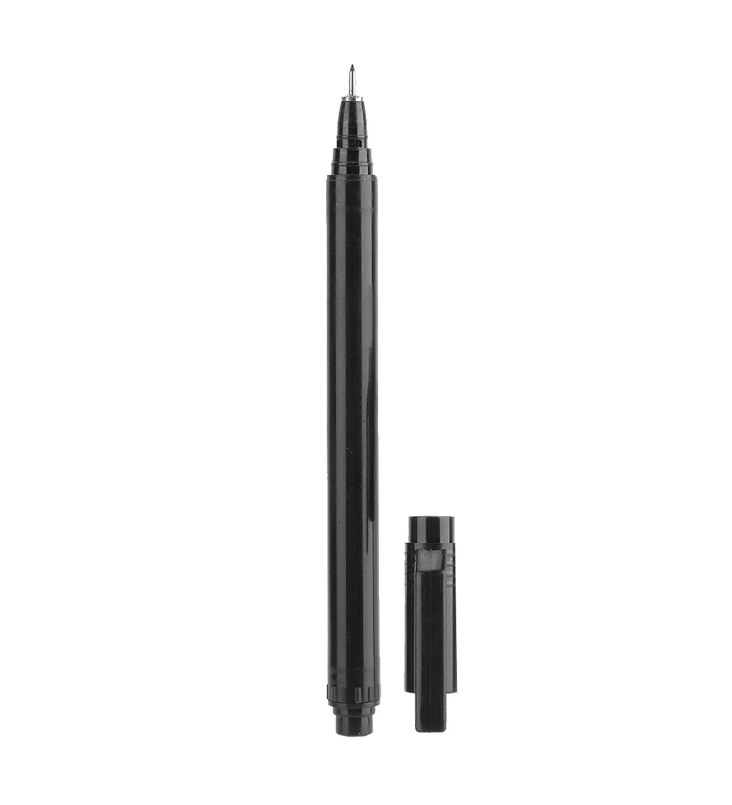 Portable Nail Graffiti Pen for Painting Flower Tips with Imported Fiber Hollow Tube Black (Black) - Buy Online on GoSupps.com