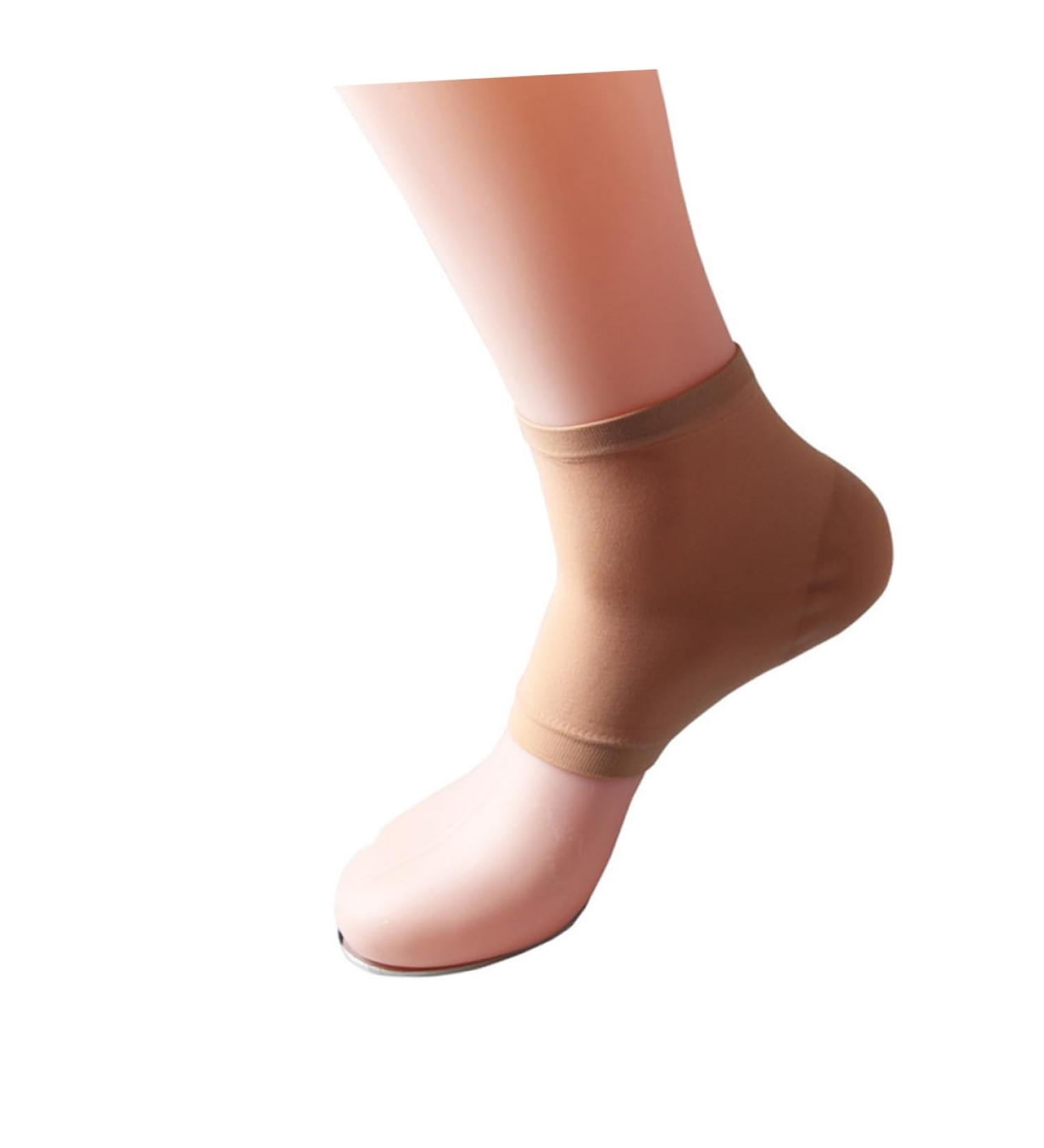 Ipetboom Moisturizer Socks Gel Heel Guard Moisturizing Socks Cracked Heel Repair Heel Cover Dry Heel Socks Dry Feet Socks Gel Heel Socks Open Toe Socks Sole of Foot Silicone Socks - Buy Online on GoSupps.com