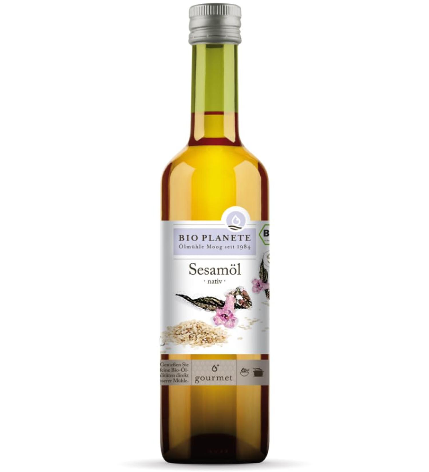BIO PLANET Organic Sesame Oil Planete Virgin (1 x 500 ml)