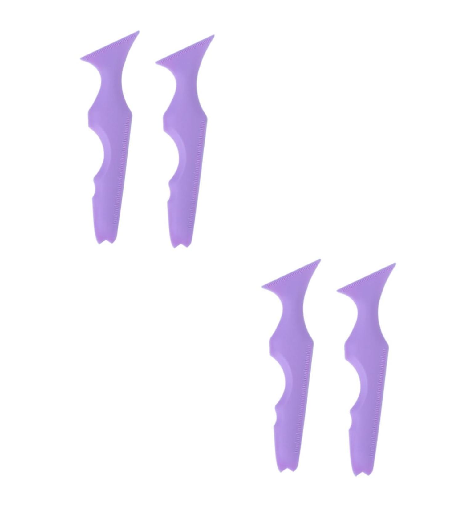 Beavorty 4 Pcs Silicone Beauty Ruler Eyeliner Pencil Eyeliner Stencils Eyeshadow Guide Stencils Safety Mask - Buy Online on GoSupps.com