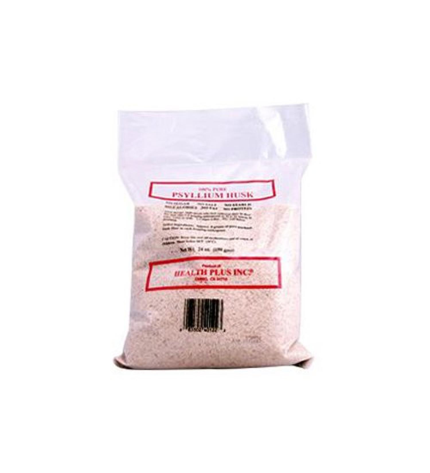 2 Packs of Health Plus Pure Psyllium Husk - 24 Oz