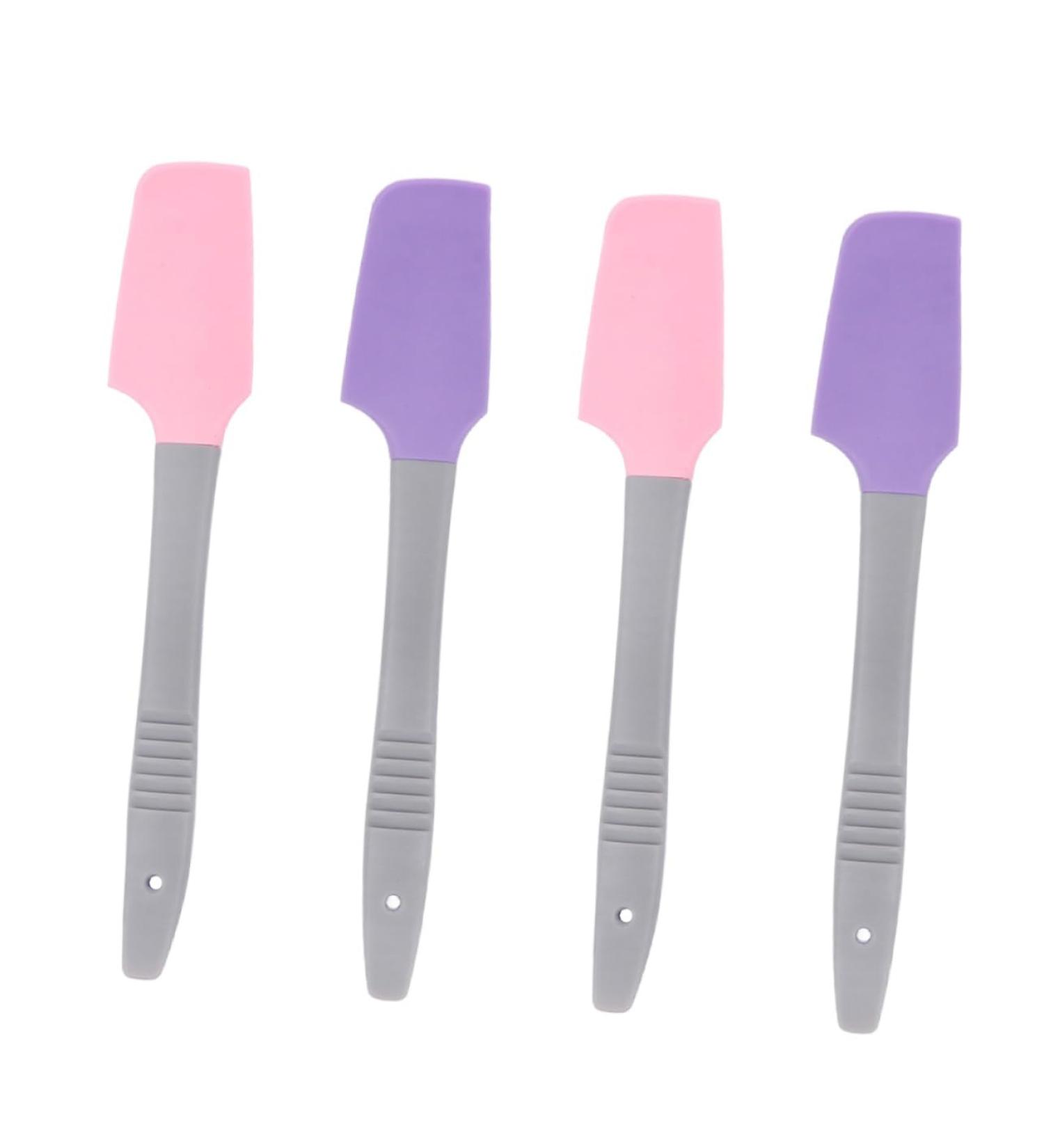 Frcolor Silicone Wax Spatula Set - 4 Multifunctional Household Skincare Tools for Hair Removal | Durable Wax Accessories - Buy Online on GoSupps.com