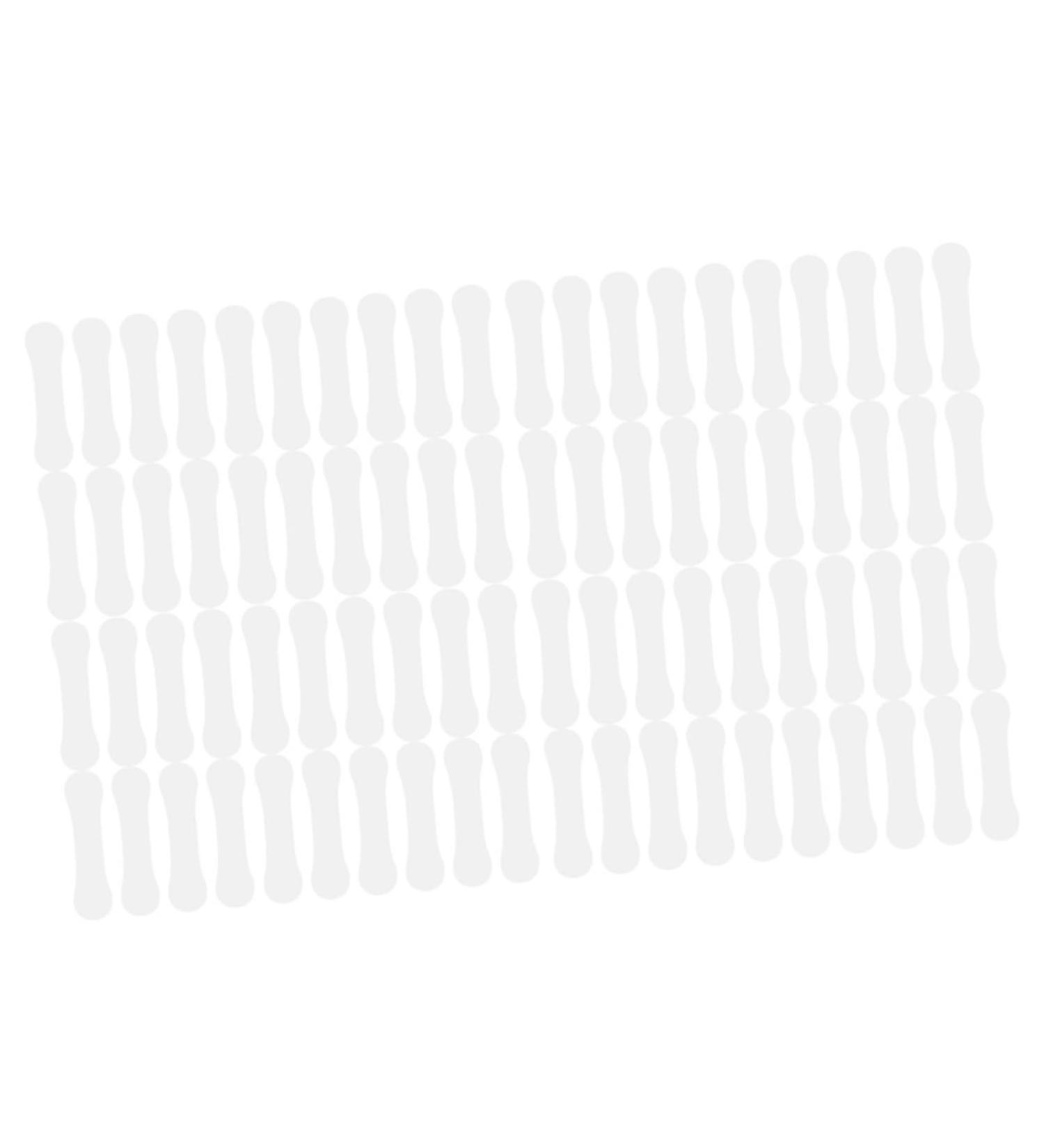 Didiseaon 80pcs V-type Lift Face Pasters Invisible Tape Skin Tightening Tapes Synthetic Rubber Transparent - Buy Online on GoSupps.com