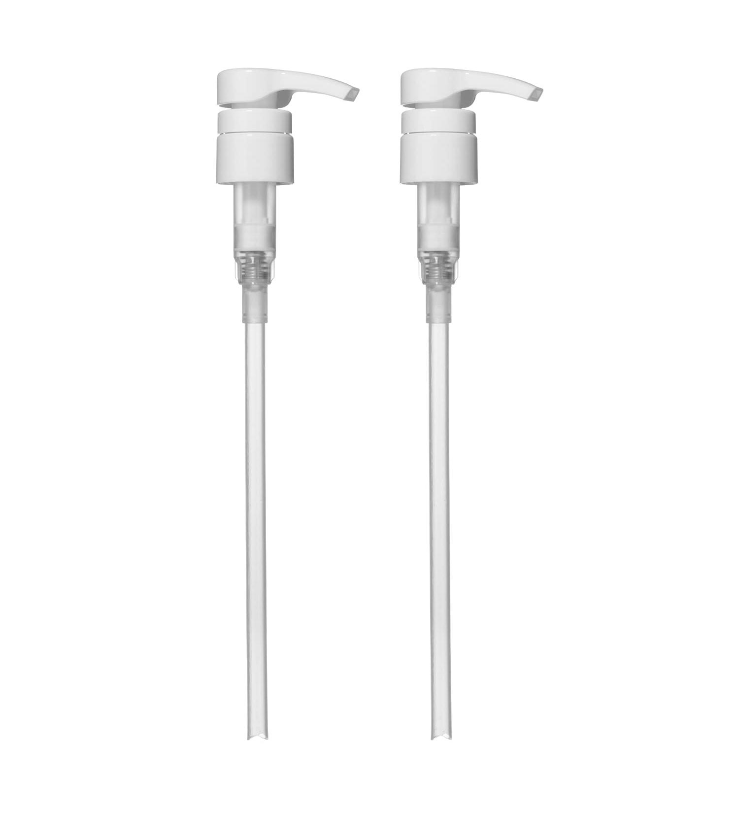 Universal Shampoo Conditioner Pump for 1L Bottles - 33.8 oz (2 Pack, White) - Buy Online on GoSupps.com