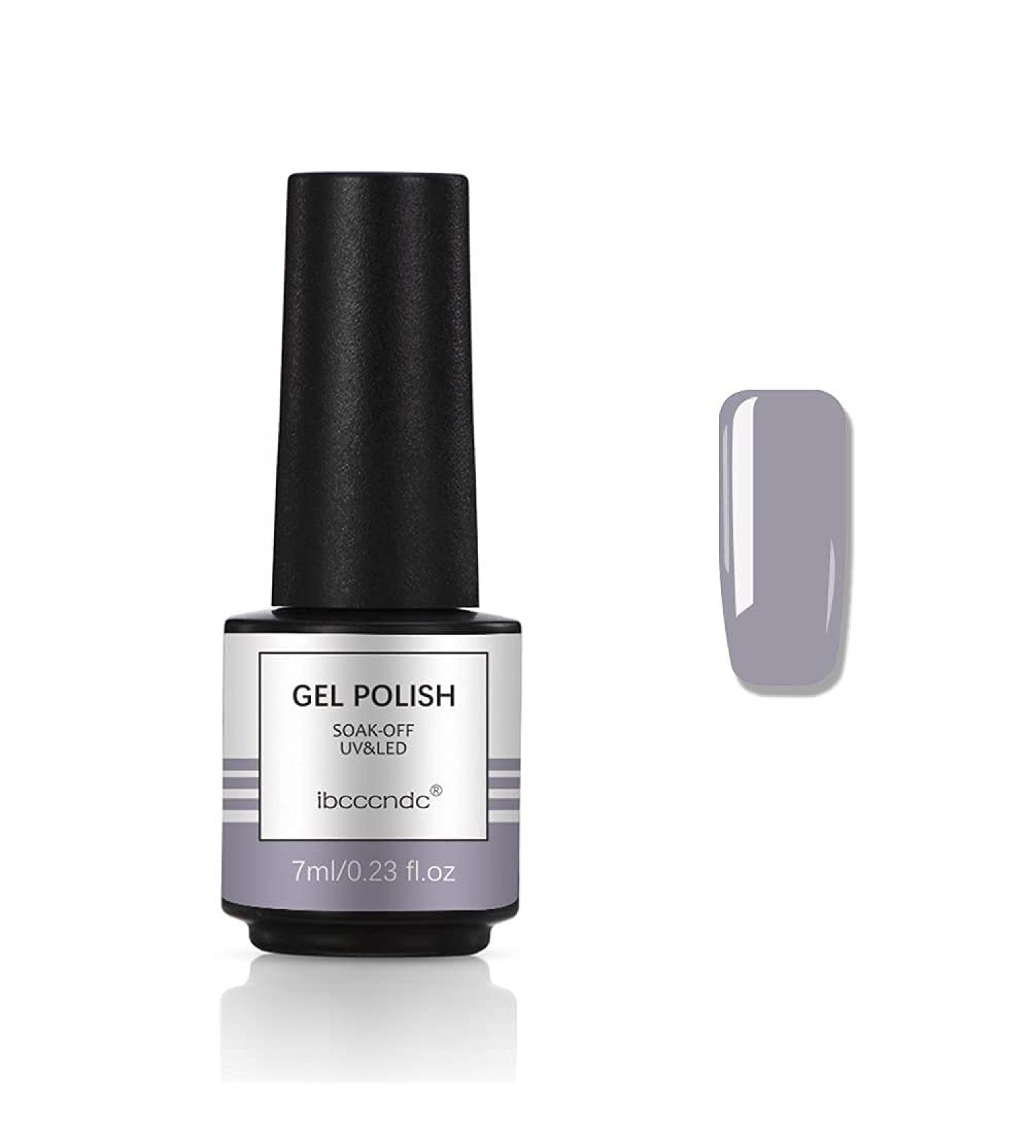 JOYISURE Gel Nail Polishes Glitter Gel Nail Polish Soak Off UV LED Gel Polish Kit Nail Art Set of Coral Pink Nude Grey Purple Peach Brown Colours 8ml each (#16) - Buy Online on GoSupps.com