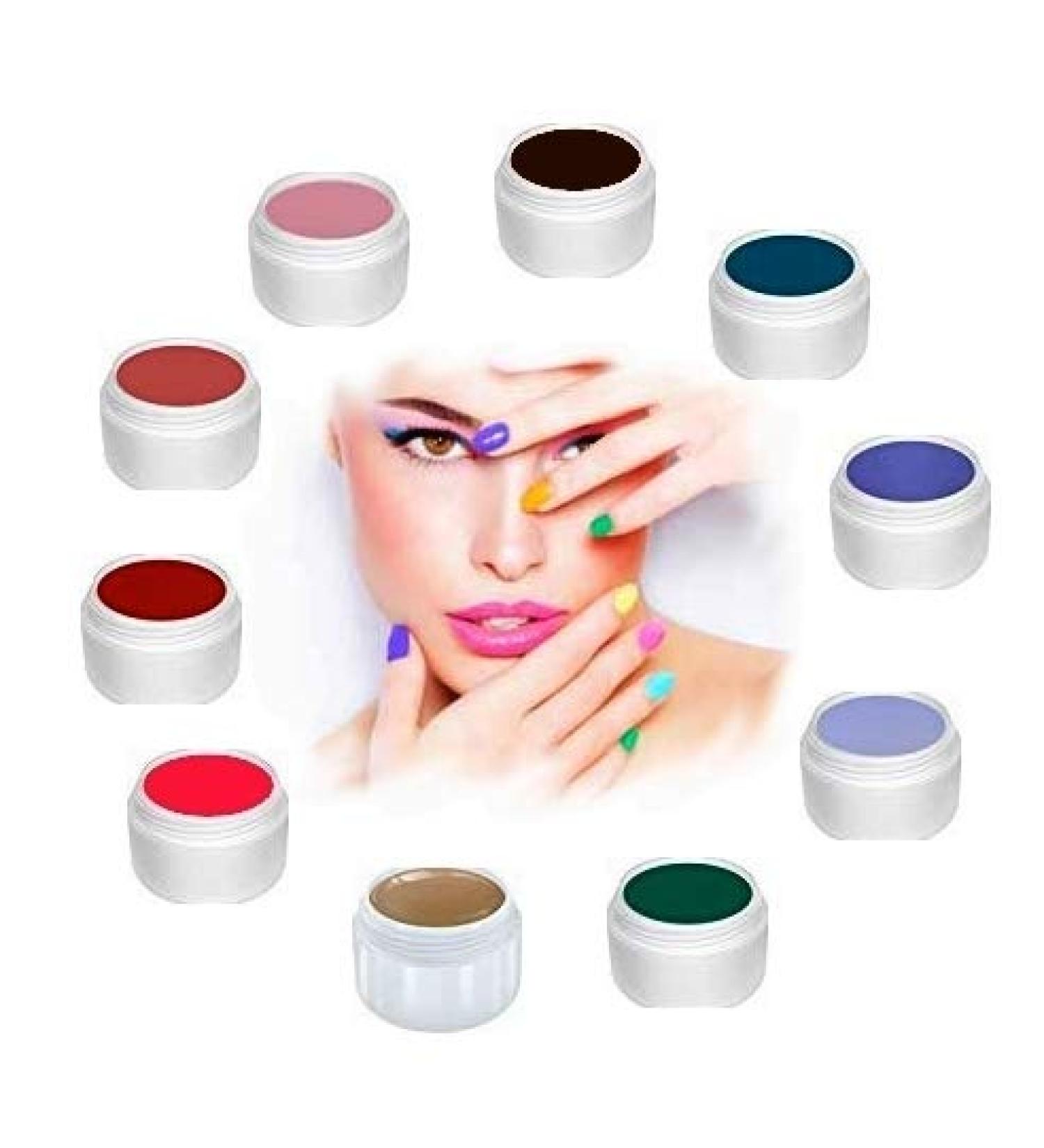 Pureail nail art gel 10 pieces