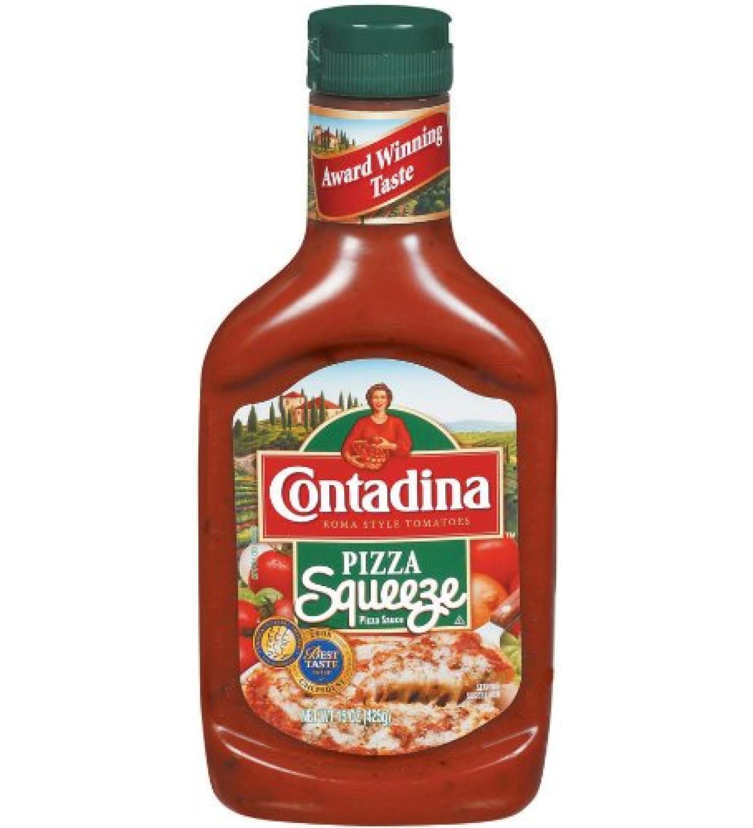 CONTADINA Pizza Sauce 12 Pack 15 oz Squeeze Bottle