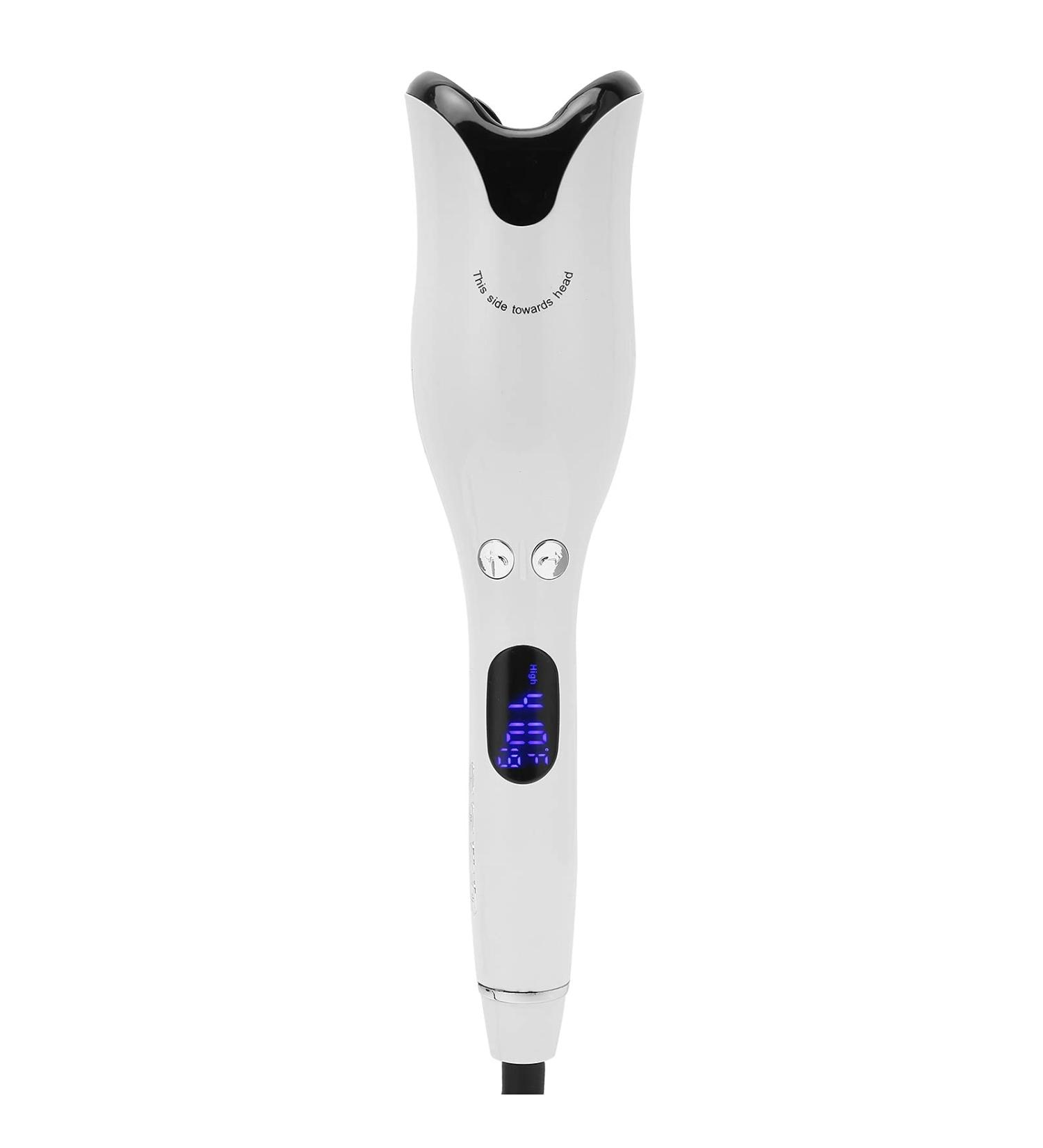 Automatic Curling Iron Wand - LED Display Constant Temperature Hair Curler for Flawless Curls (US Plug) - Shop Internationally - Buy Online on GoSupps.com