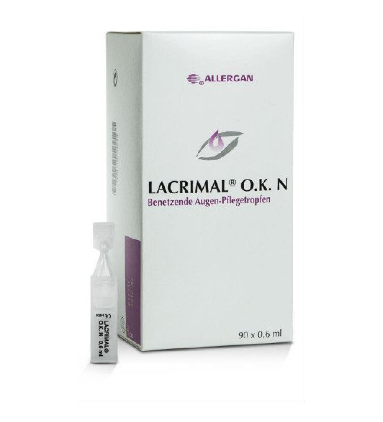 Lacrimal O.K.N eye drops 90x0.6 ml