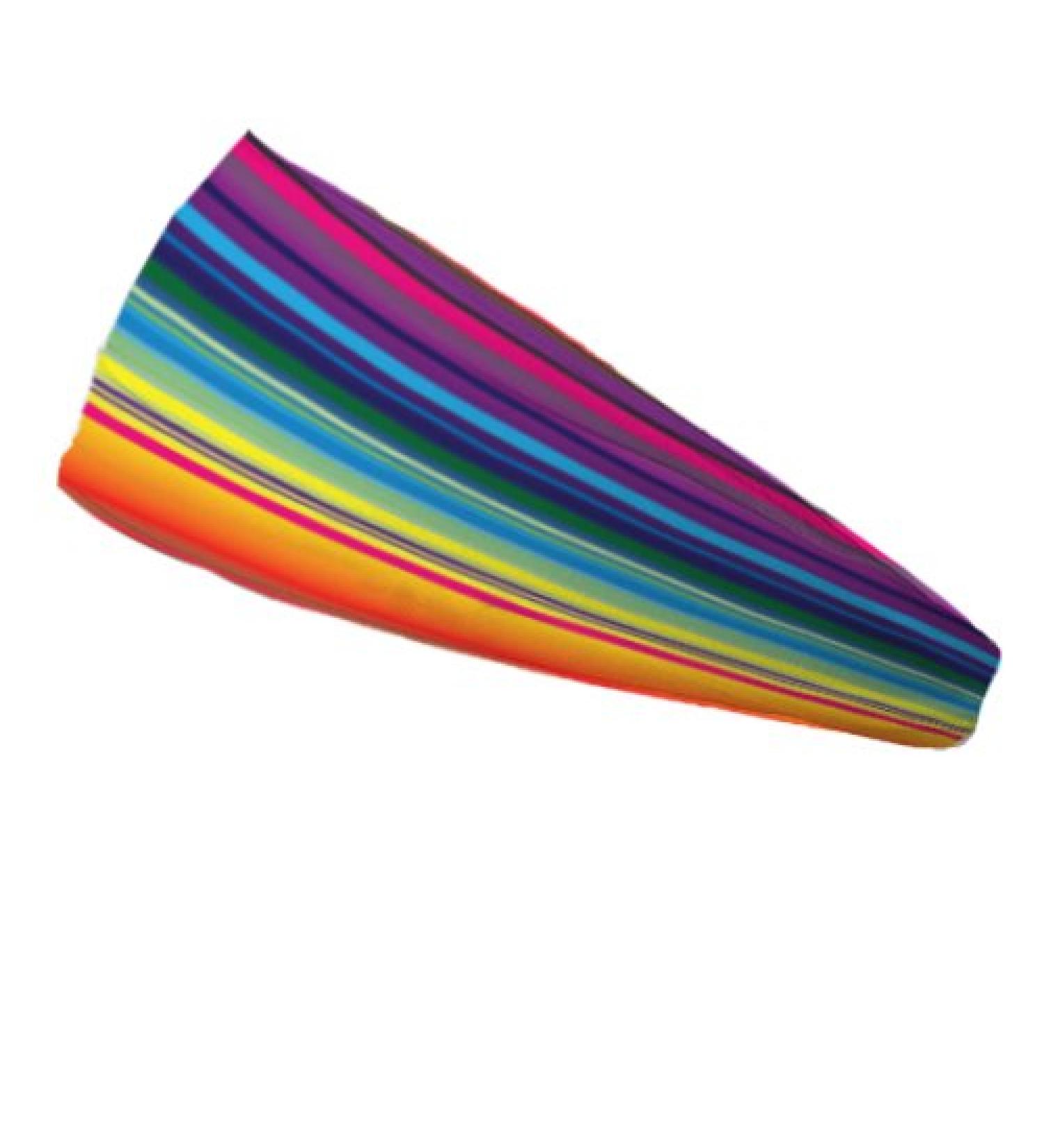 Colorful Stripes Moisture Wicking Headband - 1 Pack by Bondi Band - Buy Online on GoSupps.com
