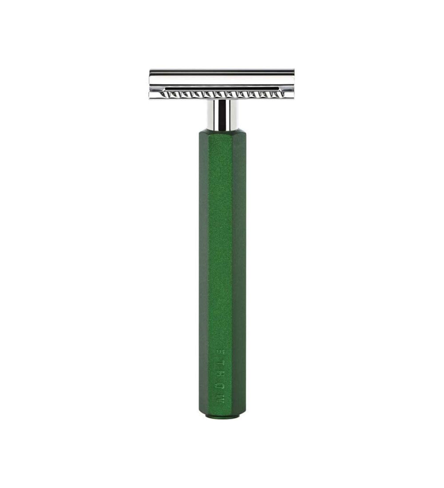 M HLE HEXAGON Forest Double Edge Safety Razor for Men - Barbershop Quality Close Shave Ideal for Daily Use International Shipping Available - Buy Online on GoSupps.com