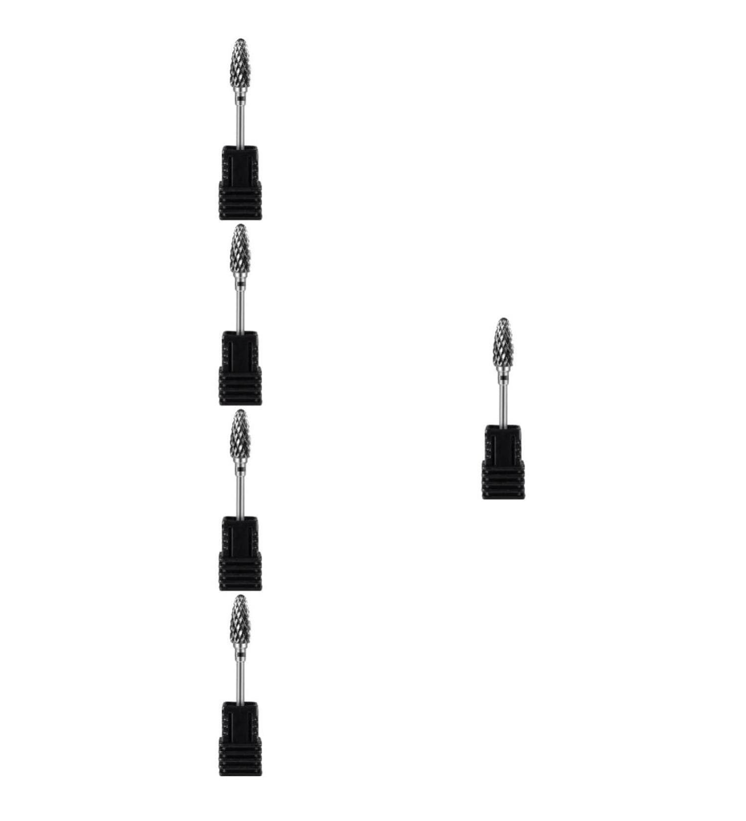 POPETPOP 5pcs Nail Polisher Metal Drill Bits Nail Drill Bits for Acrylic Nails Nail Grinding Drill Bit Brocas Para Drill Nails Pro Tools Manicure Tools Tungsten Steel Alloy Russia Drill Rig 7x1.3cmx5pcs As Shown 4x5pcs - Buy Online on GoSupps.com