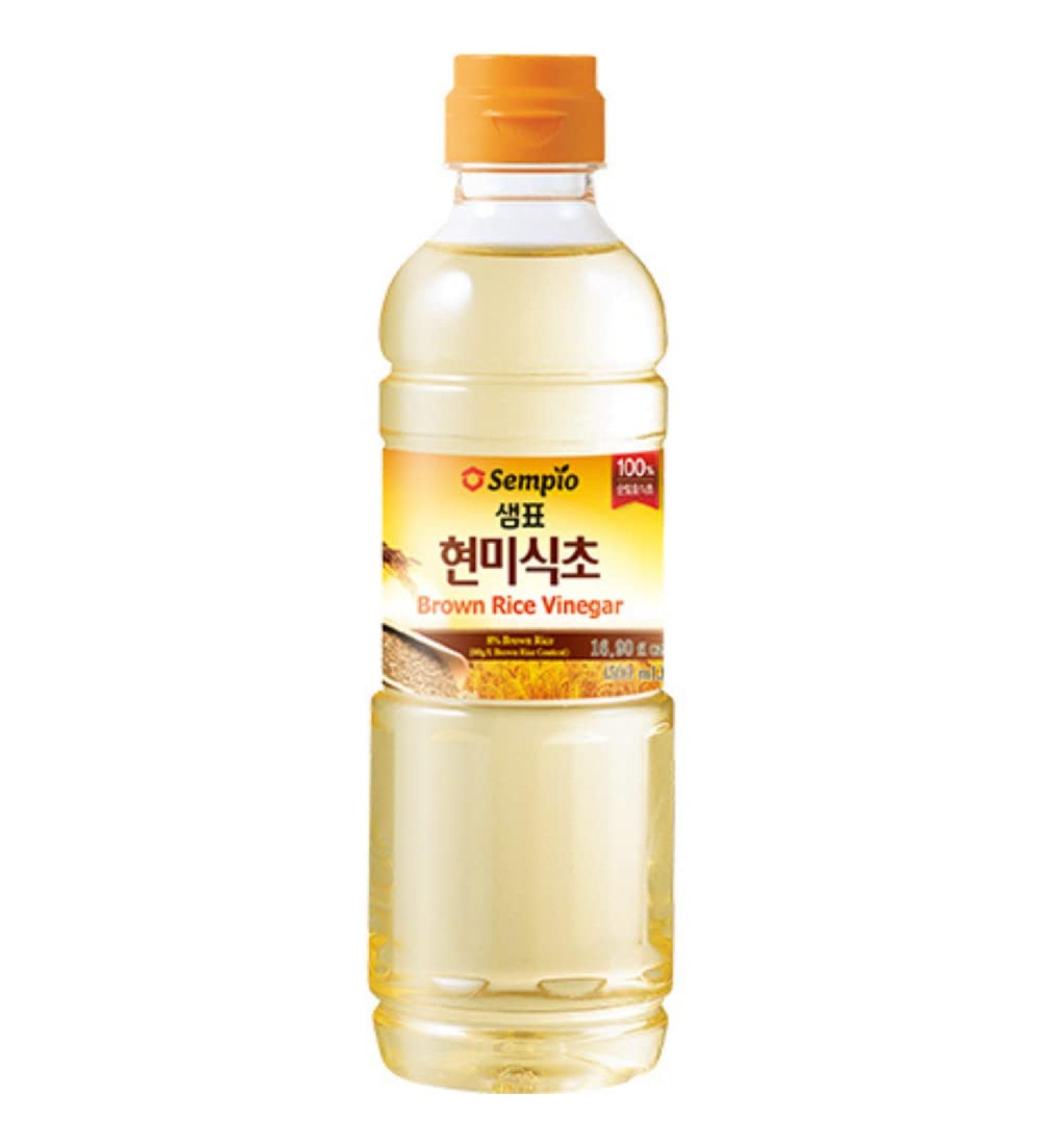 Sempio Brown Rice Vinegar 500ml - Premium Quality Asian Rice Vinegar - Buy Online on GoSupps.com