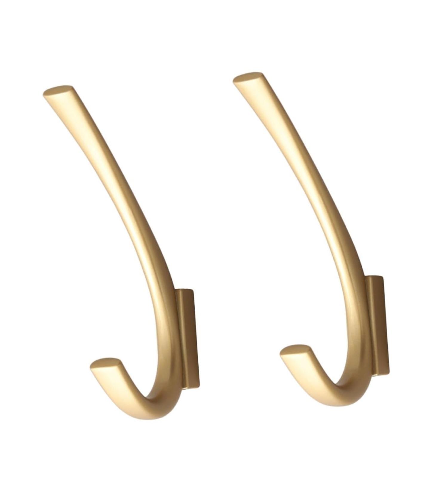 TOVINANNA Bathroom Door Hooks 2pcs Coat Hook Bath Towel Hook Car Hooks Door Back Heavy Duty Wall Hooks Punch Hole Office Bathrobe - Buy Online on GoSupps.com