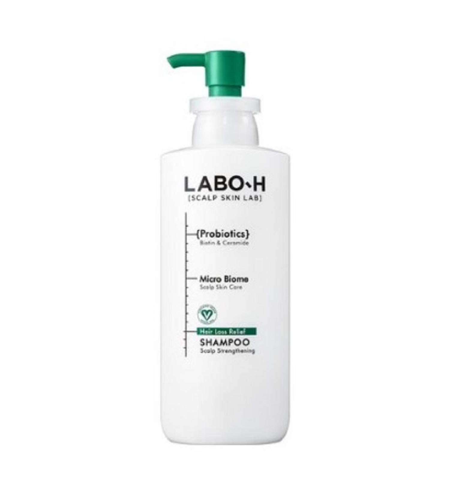 LABO-H Probiotics Hair Loss Symptom Relief Shampoo 400ml - Scalp Strengthening Formula - Buy Online on GoSupps.com