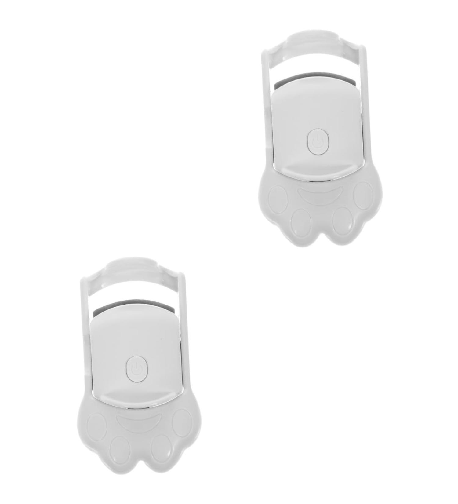 NOLITOY 2pcs Rechargeable Electric Eyelash Curler - Portable Heated Lash Curling Tool for Perfect Eye Lashes - International Shipping Available - Buy Online on GoSupps.com