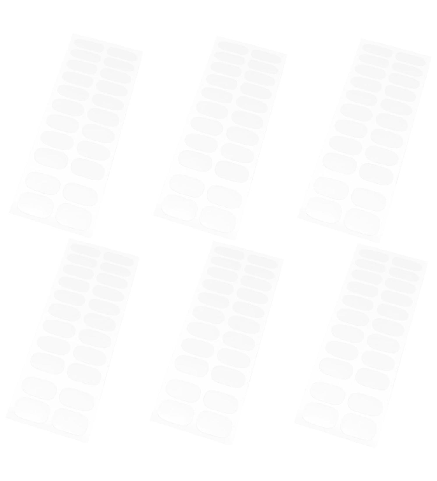 HAPINARY 6 Sheets Nail Patch Gels Transparent Nail Polish Nail Kits Nail Art Stickers Manicure Kit Clear Nail Polish Sheer Nail Polish Nail Sticker Gel Nail Kit Nail Wraps Double Sided Tape - Buy Online on GoSupps.com