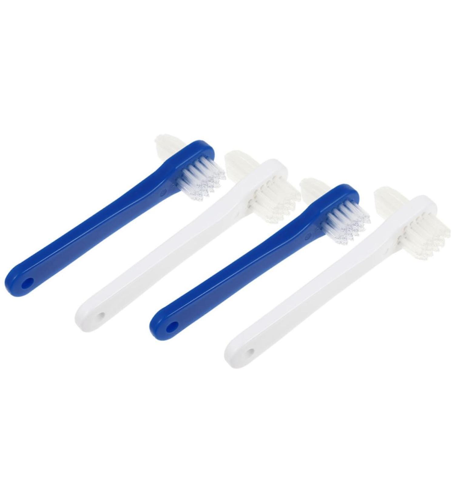 ABOOFAN 12-Piece Double Head Toothbrush Set - Complete Coverage with Bristles & Prosthesis Cleaner - Durable Hand Toothbrushes & Care Accessories for Optimal Oral Hygiene - Buy Online on GoSupps.com