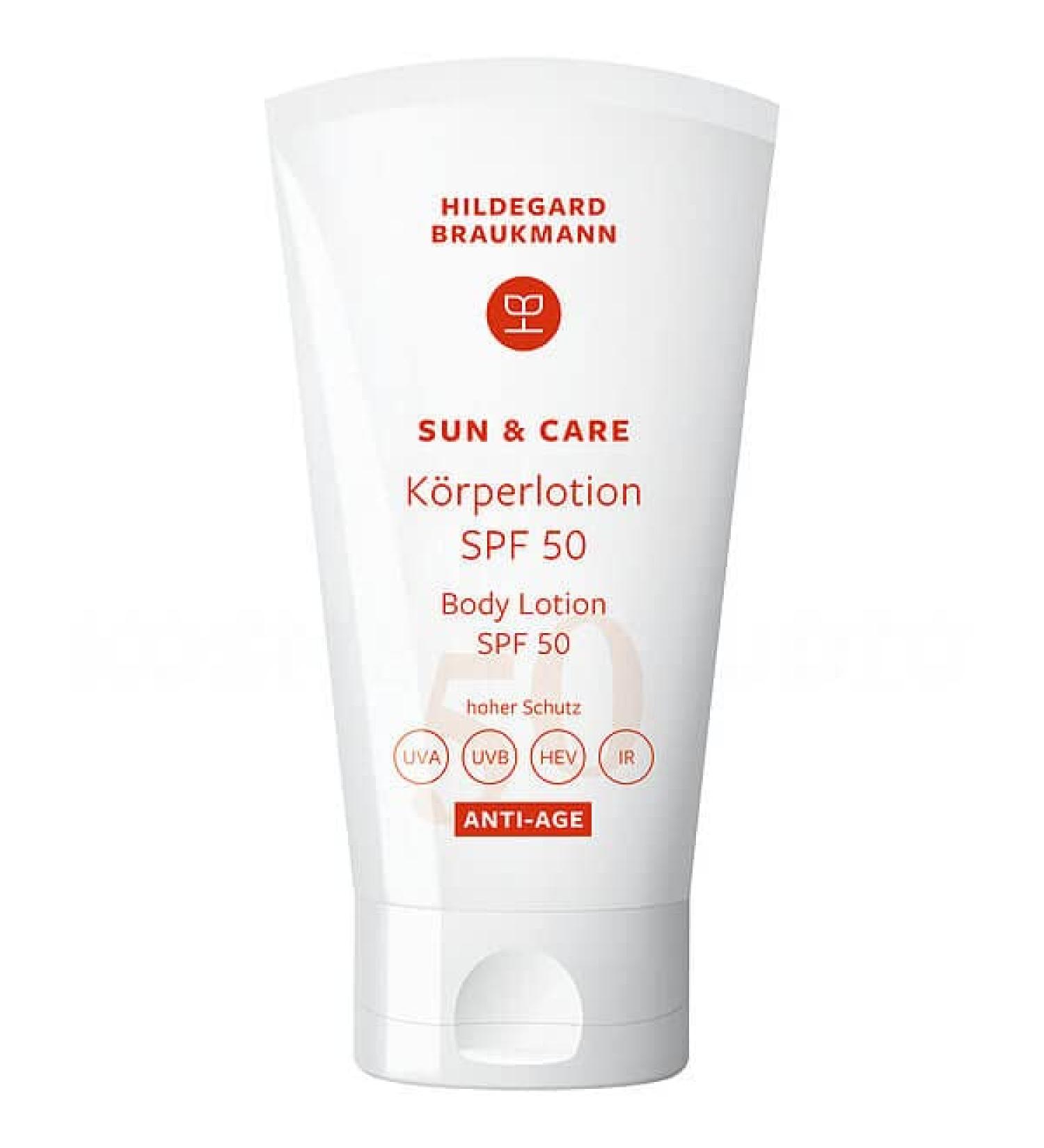 Hildegard Braukmann Sun & Care ANTI-AGE Body Lotion SPF 50 150 ml