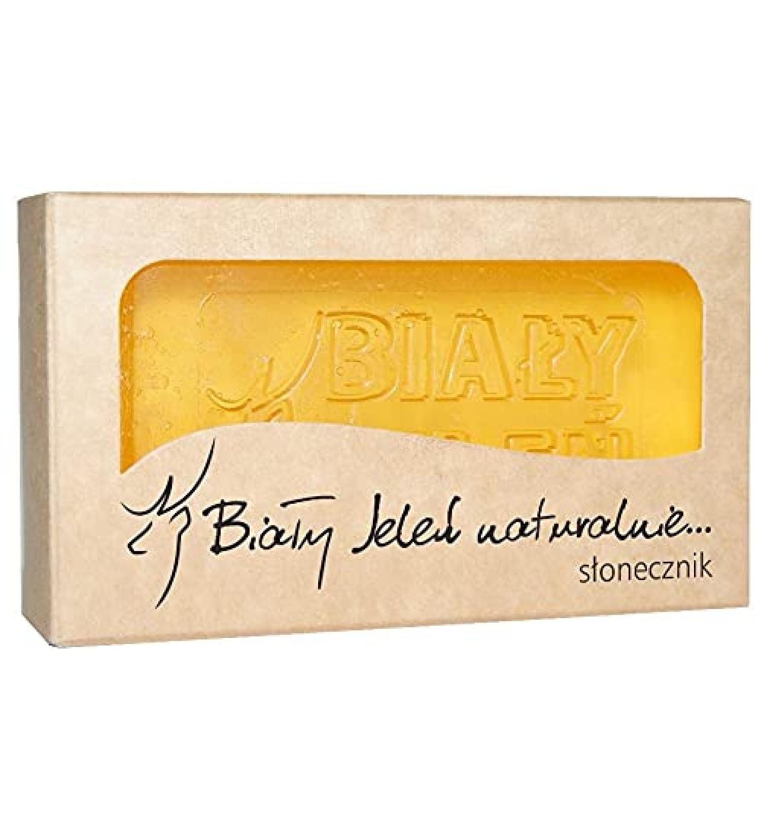 Hypoallergenic glycerin soap with sunflower extract - 100g by BIALY JELEN