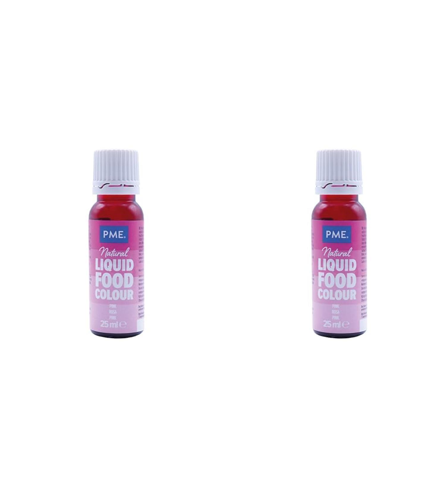 PME 100% Natural Food Colouring - Pink 25 g (Pack of 2) - Buy Online on GoSupps.com