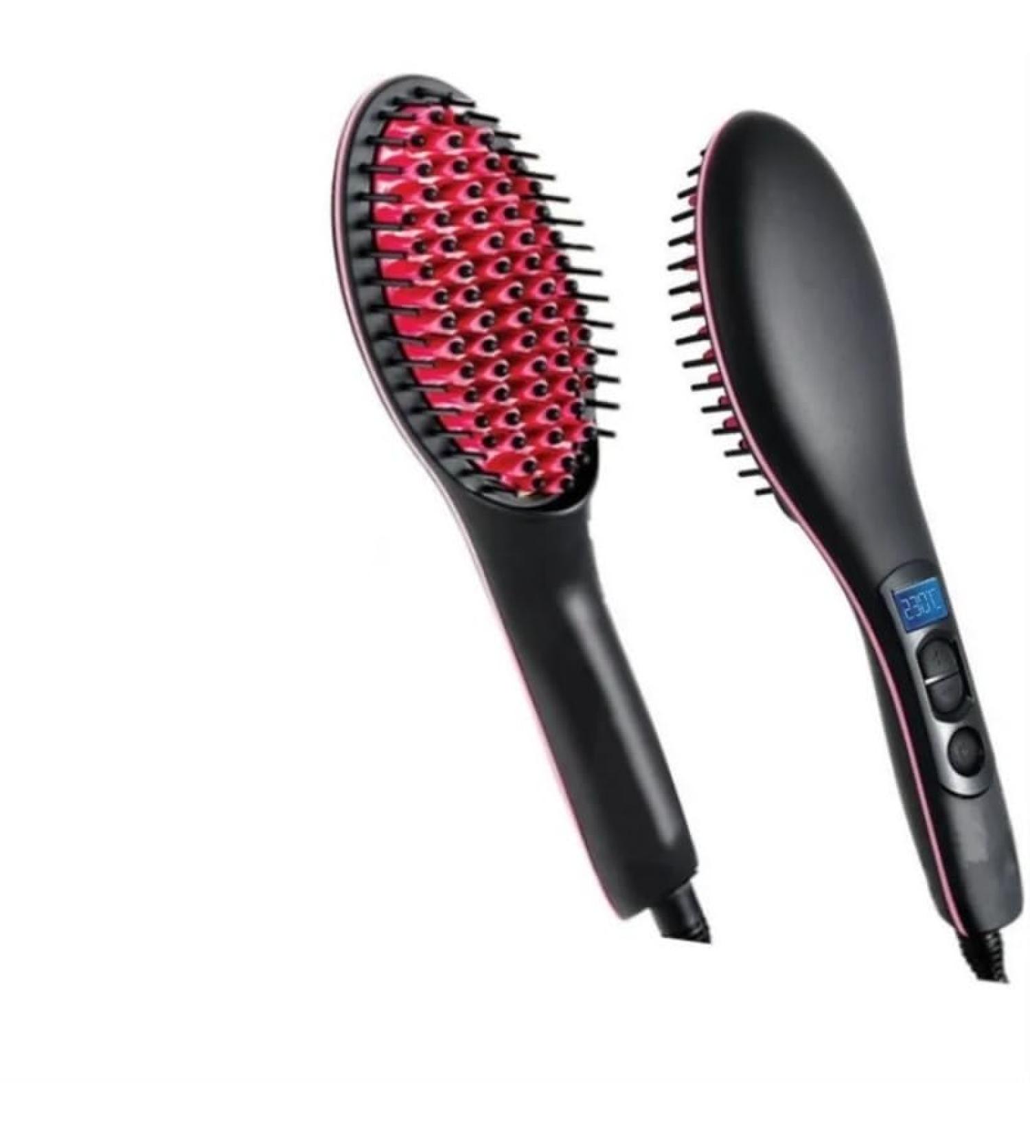 Electric Heating Comb Hair Straightening Brush Adjustable Temperature Hair Straightener Women's Hair Hot Comb (Color : 1pcs no Box Size : EU) EU 1pcs No Box - Buy Online on GoSupps.com