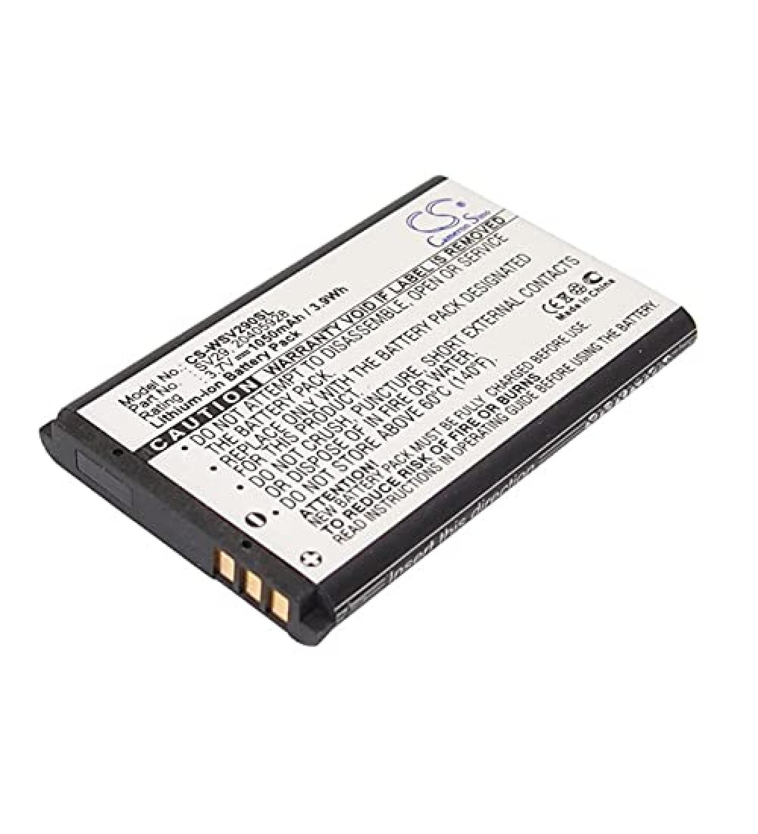 Buy PRUVA Battery for SWISSTONE BBM 230 BBM 410 SC 230 SC 330 SC 360 - 1050mAh Replacement | International Shipping Available - Buy Online on GoSupps.com