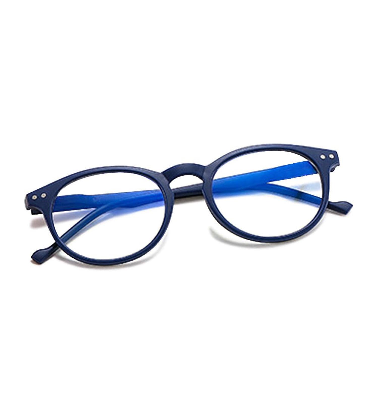 Koosufa Anti-Blue Light Reading Glasses for Men & Women - Oval Round Spring Hinge Visual Aid Available in 1.0 to 4.0 Strengths - Buy Online on GoSupps.com