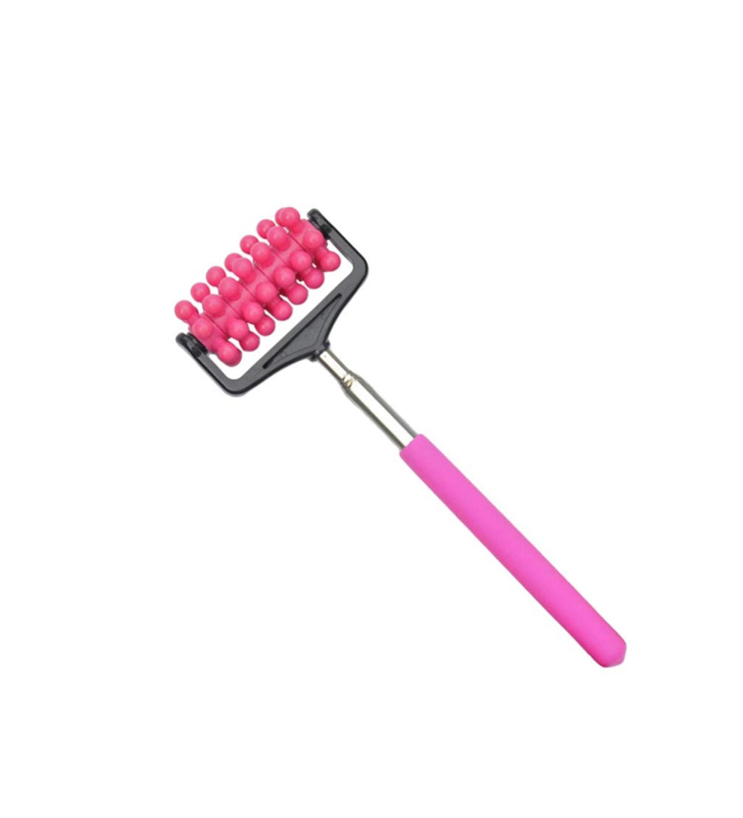 HEALIFTY Massage Roller - Retractable Muscle Roller Stick for Arms Legs & Back | Portable Massage Tool (Random Color) - Buy Online on GoSupps.com