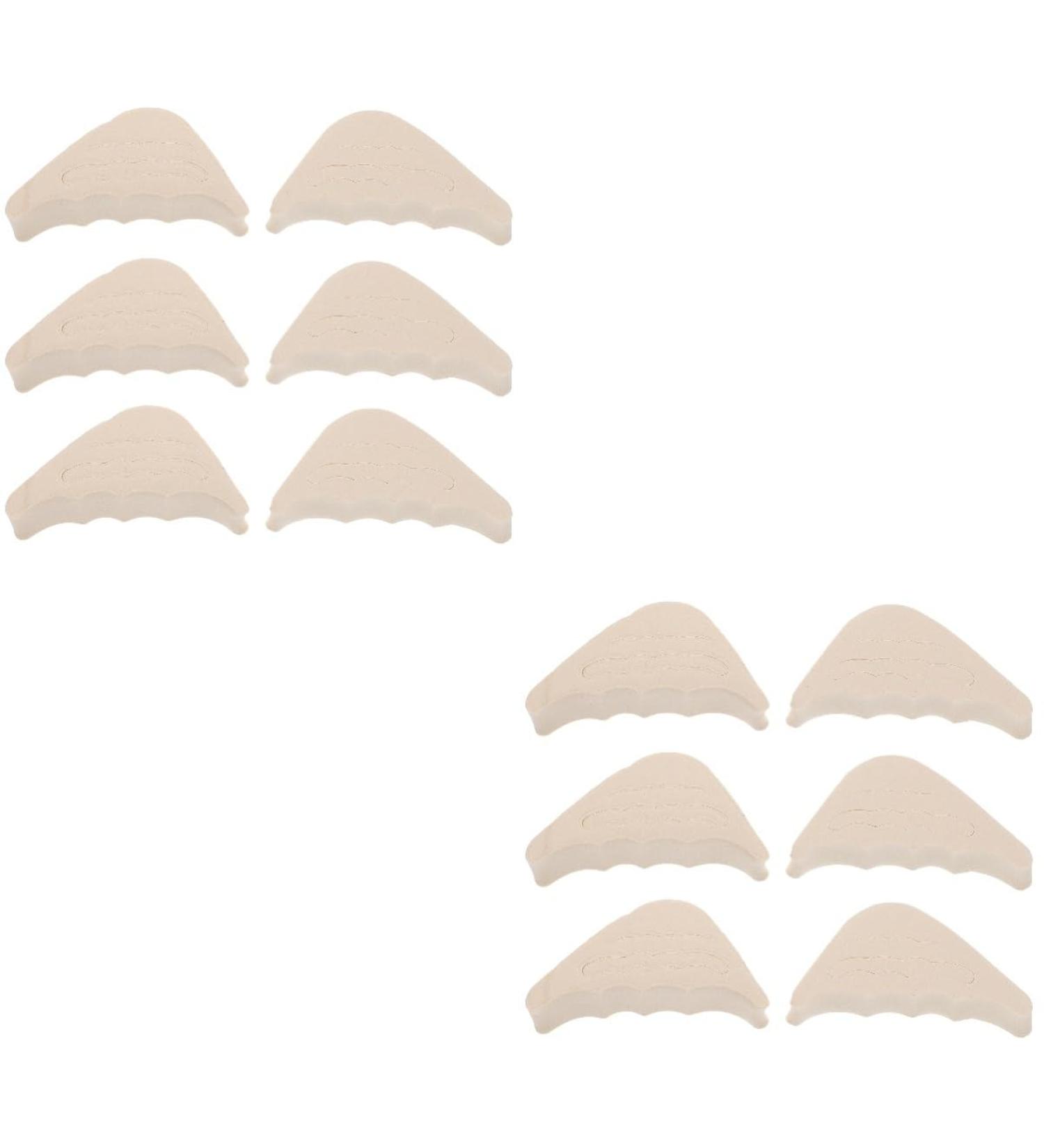 NOLITOY 12 Pairs Silicone Gel Toe Plugs & Ball of Foot Pads for High Heels | Comfortable Forefoot Insoles for Men & Women - Padded Support - Buy Online on GoSupps.com