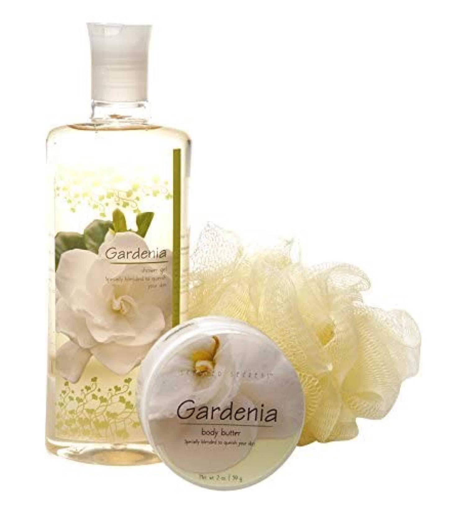 3-Piece Bath Gift Set Body Butter Shower Gel Gardenia