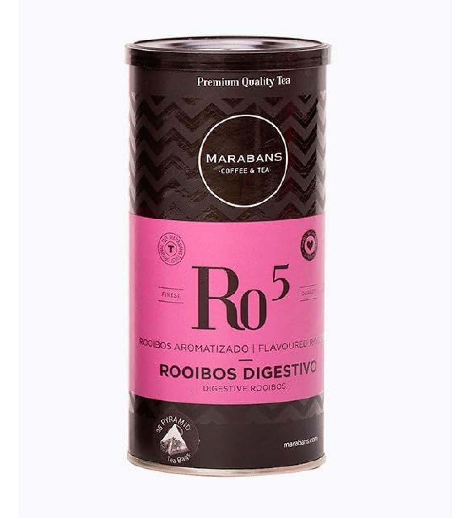 Marabans Coffee Tea Rooibos Digestivo Marabans Piramide tea 25 bags - Buy Online on GoSupps.com