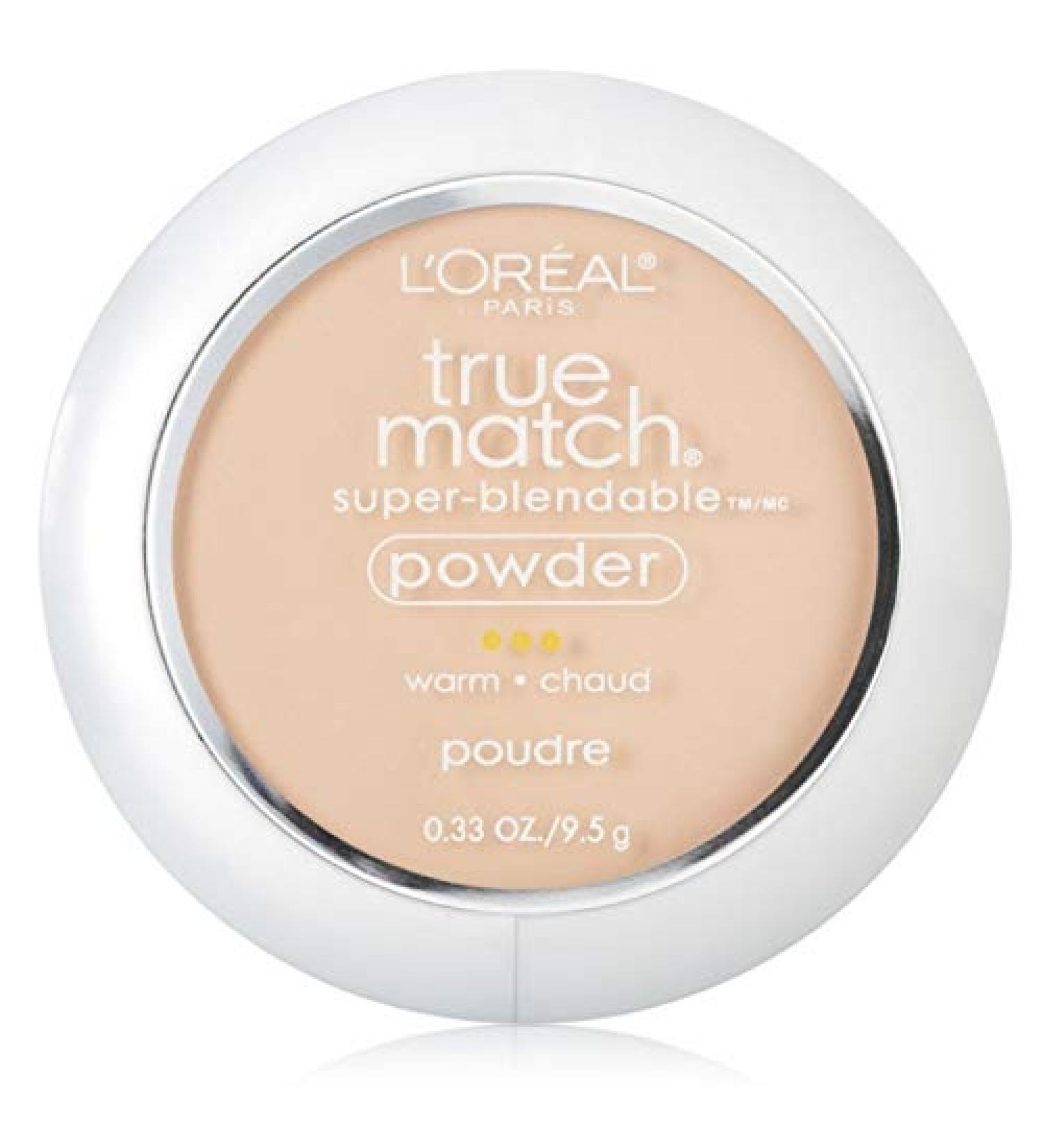 L'Oreal True Match Powder, Light Ivory W2, 0.33 oz W2 Light Ivory 0.33 Ounce (Pack of 1)