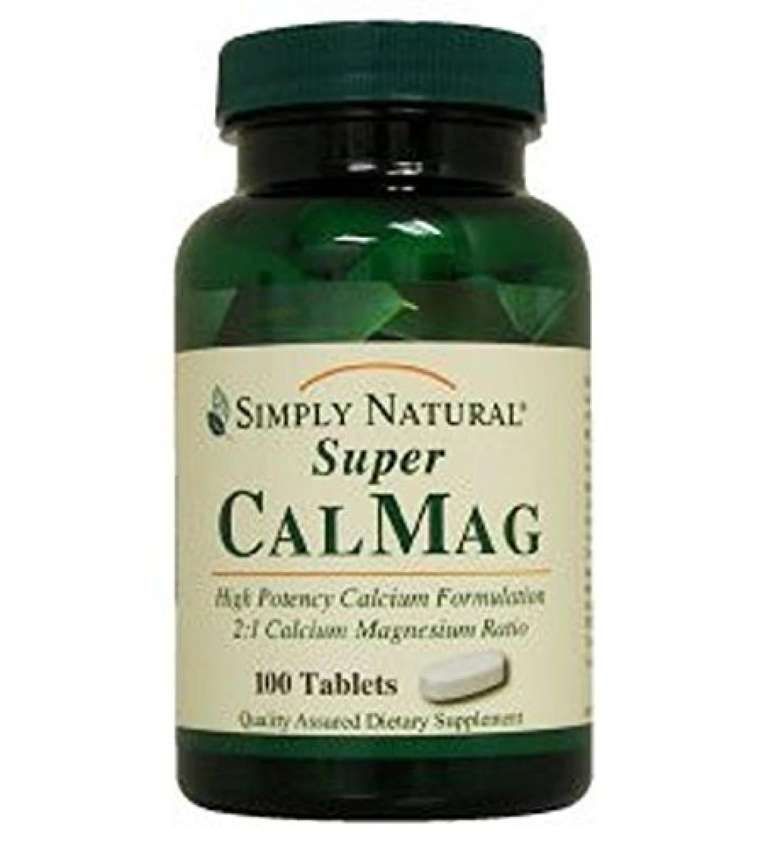Simply Natural Super Cal-Mag 100 Tablets