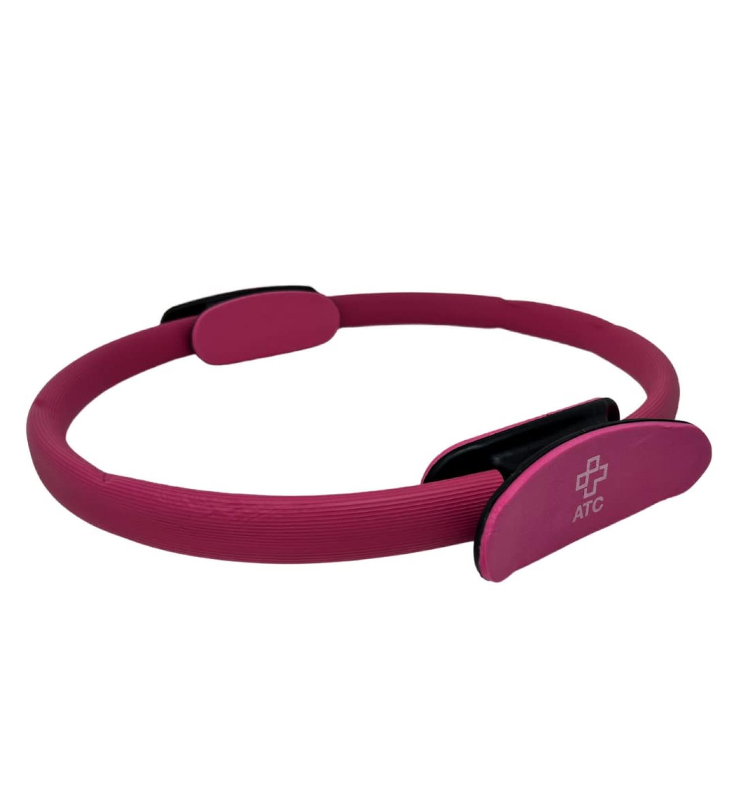 Pilates Ring 38cm by ATC Handels GmbH - Non-Slip Handles for Core Training Yoga & Fitness - Resistance Training Equipment - Pink - Buy Online on GoSupps.com