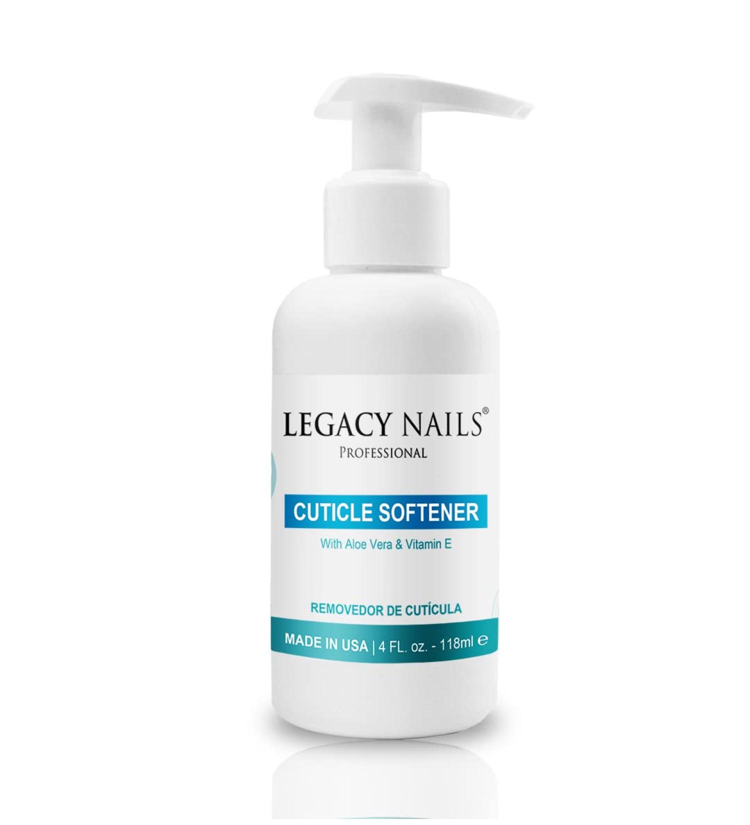 Legacy Nails Professional Cream Cuticle Softener 4 FL OZ - Nourishes & Softens Cuticles Gentle Formula Avoids Fast Growth - Shop Now - Buy Online on GoSupps.com