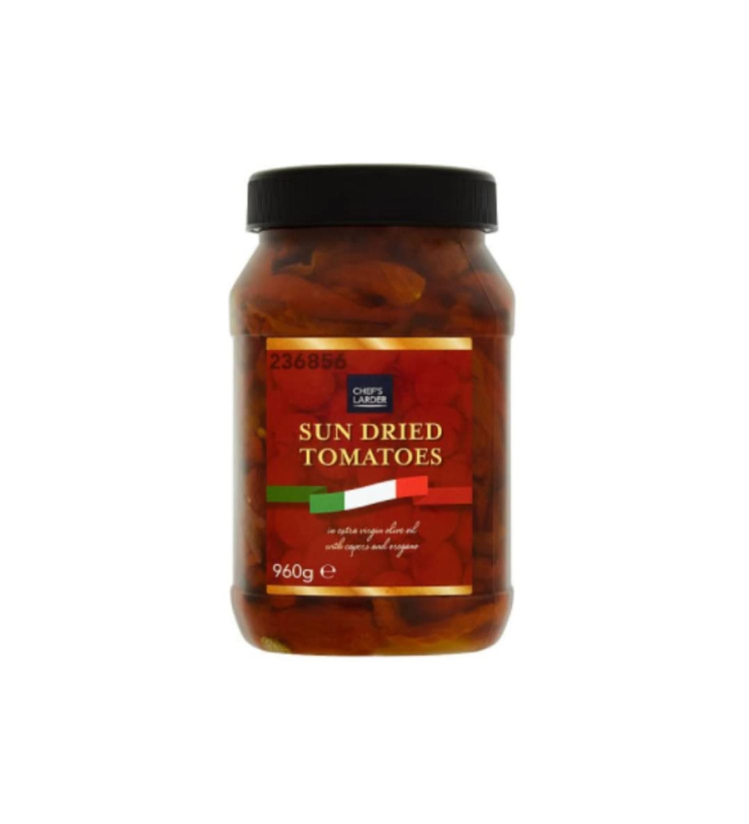 Chef's Larder Sun Dried Tomatoes in Extra Virgin Olive Oil 960g x 6