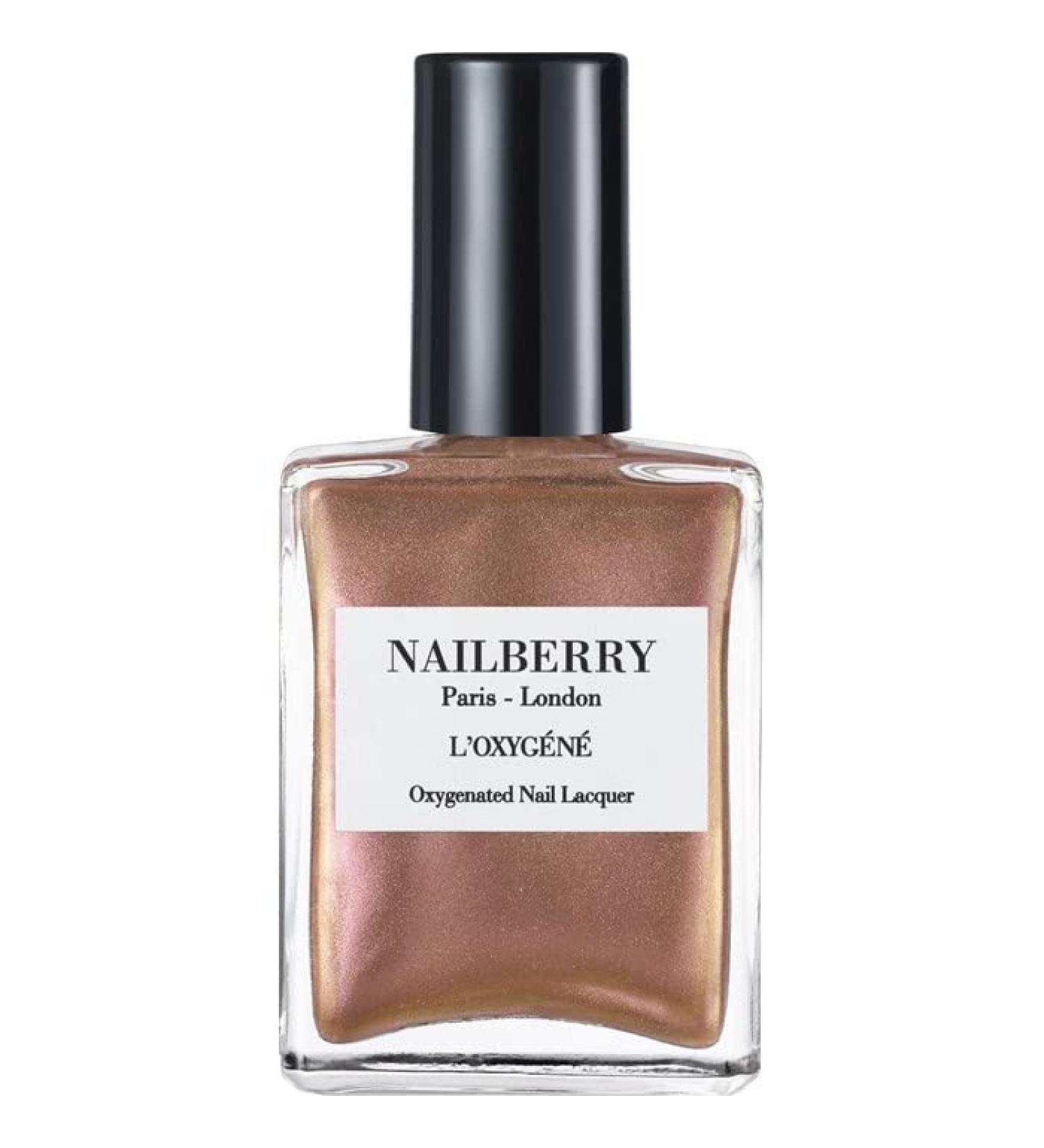 Nailberry L'Oxyg n Oxygenated Nail Lacquer | Stargazer 15 ml | Polish for a Healthier Manicure & Long Lasting Colour | 12-Free Vegan Halal Cruelty & Gluten Free - Buy Online on GoSupps.com