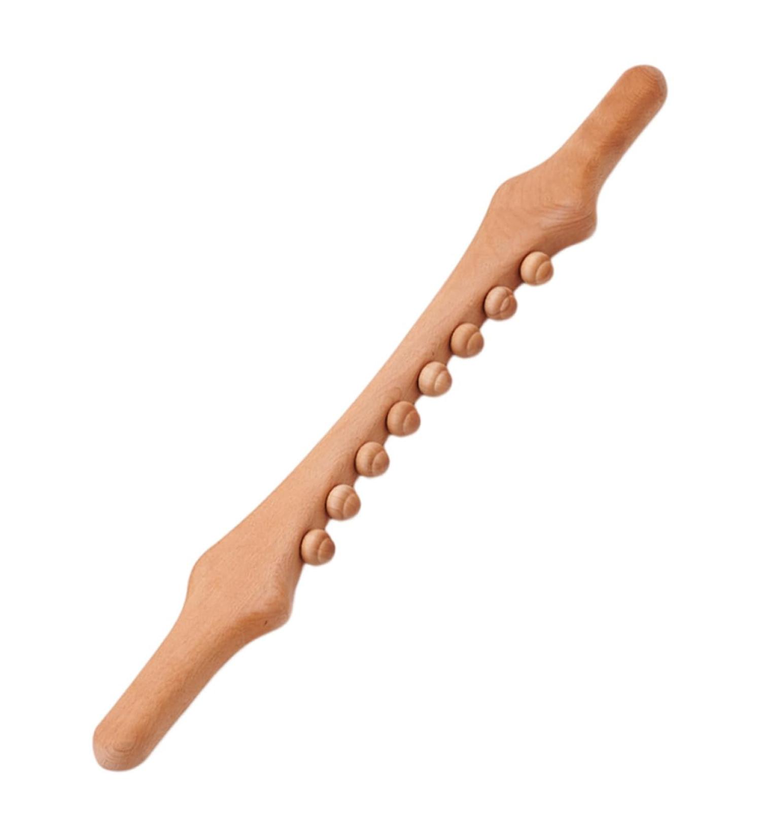 Gatuida Wooden Massage Device - Acupuncture Wand & Foot Massager | Universal Body Massage Tools - Buy Online on GoSupps.com