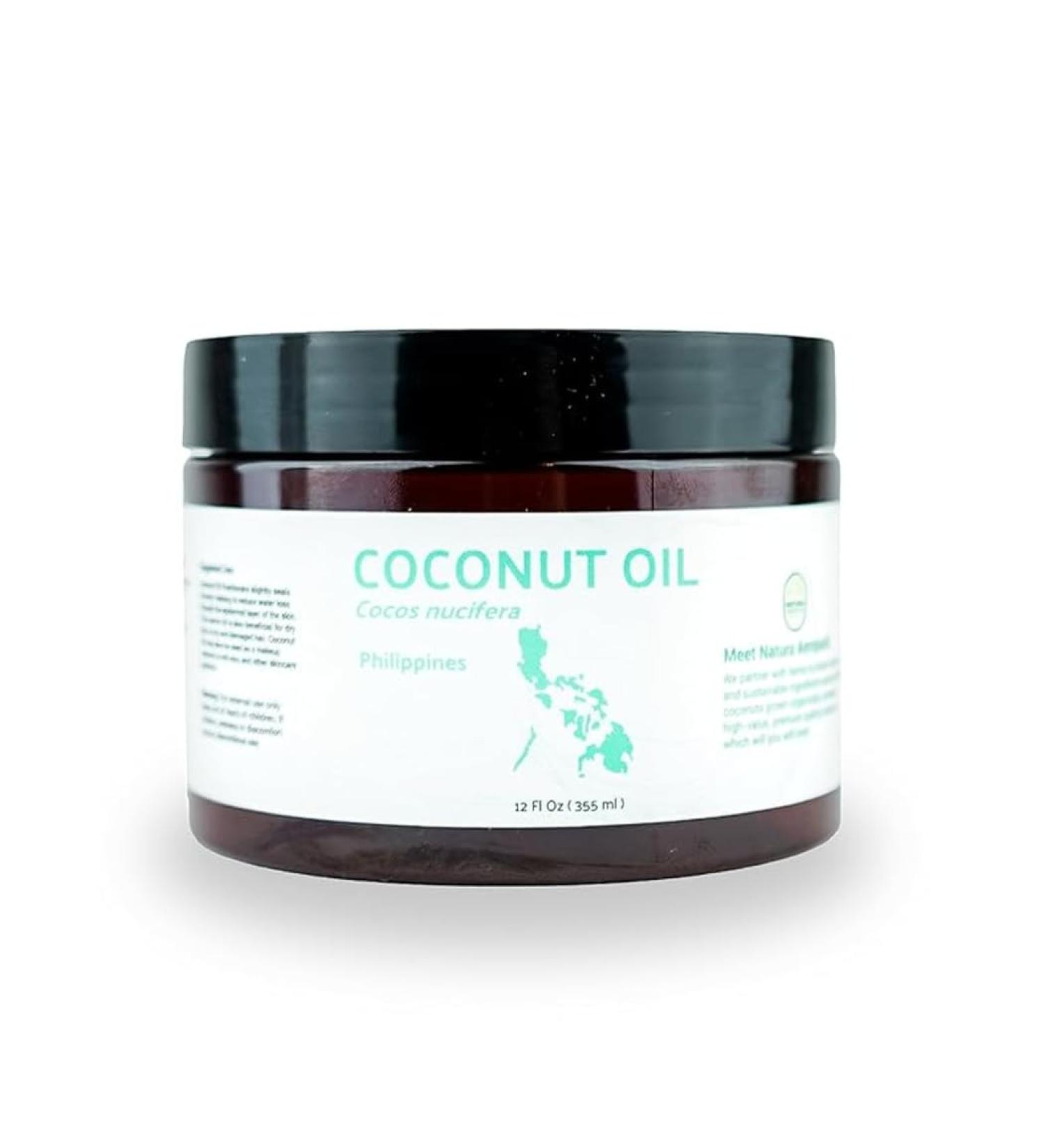 Nature Packaged Solid Coconut Oil (12 fl. oz.) - Sourced Directly from our Farm Partner in the Philippines - Carrier Oil for Diluting Essential Oils, Body, Hair, and Skin Moisturizer - 1 Pack - Buy Online on GoSupps.com