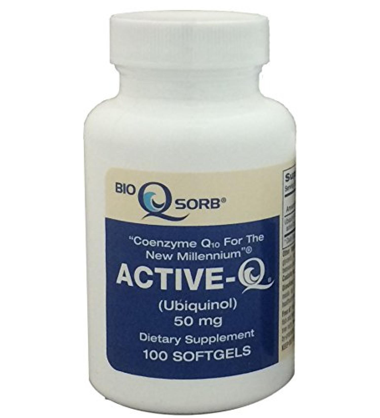 with Kaneka Ubiquinol The Active Antioxidant Form of Coenzyme Q10 (50mg / 100 Softgels)