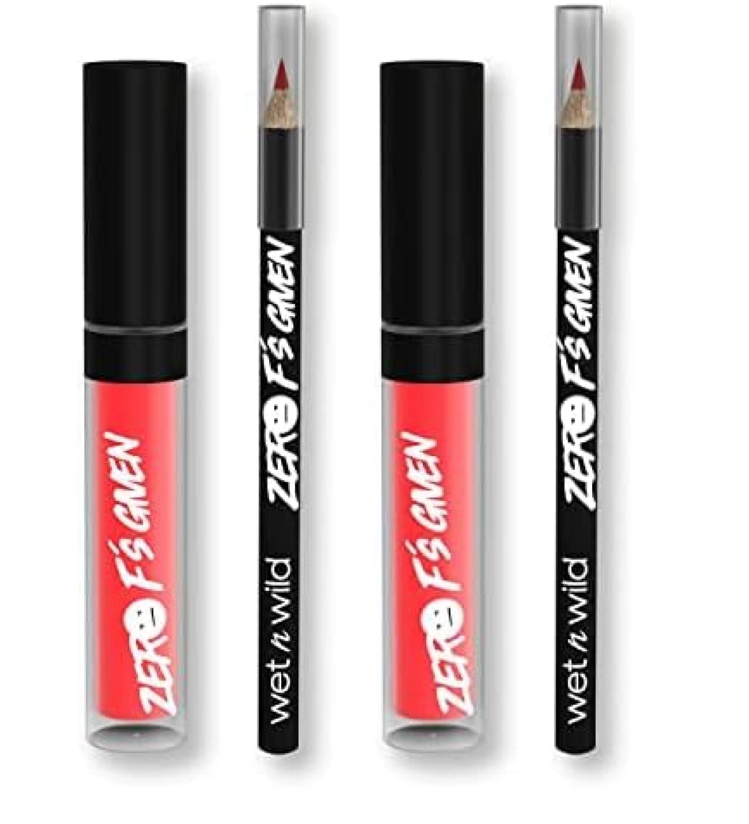 Buy Wet n Wild Mood Lip Kit Zero F's (Pack of 2) - International Shipping Available | Best Price Online - Buy Online on GoSupps.com