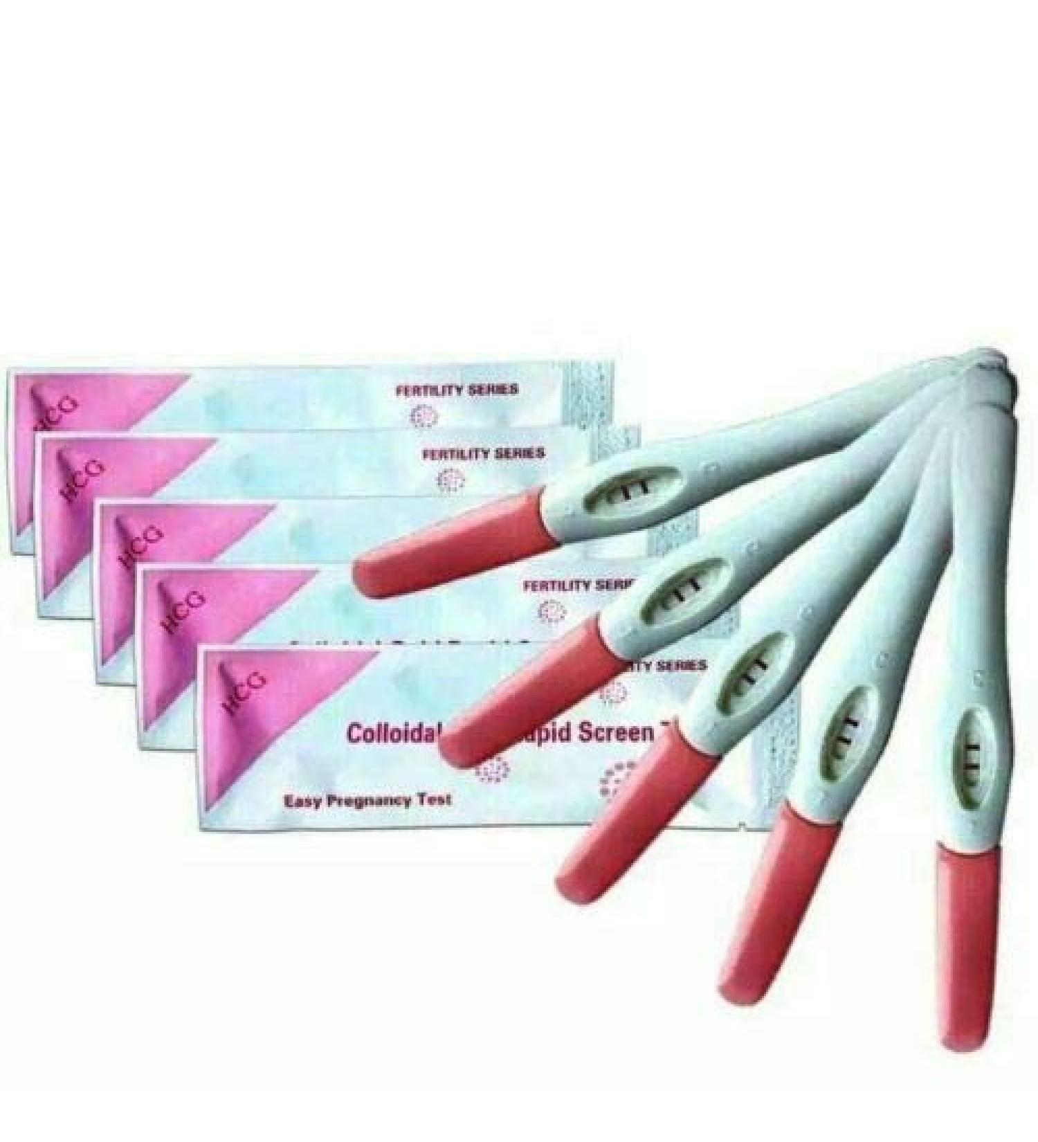 2pk Early Pregnancy Tests 10mlU hCG | 99% Accurate Ultra Early Home Pregnancy Test Kit | Sensitive Early Detection Pregnancy Tests - Buy Online on GoSupps.com