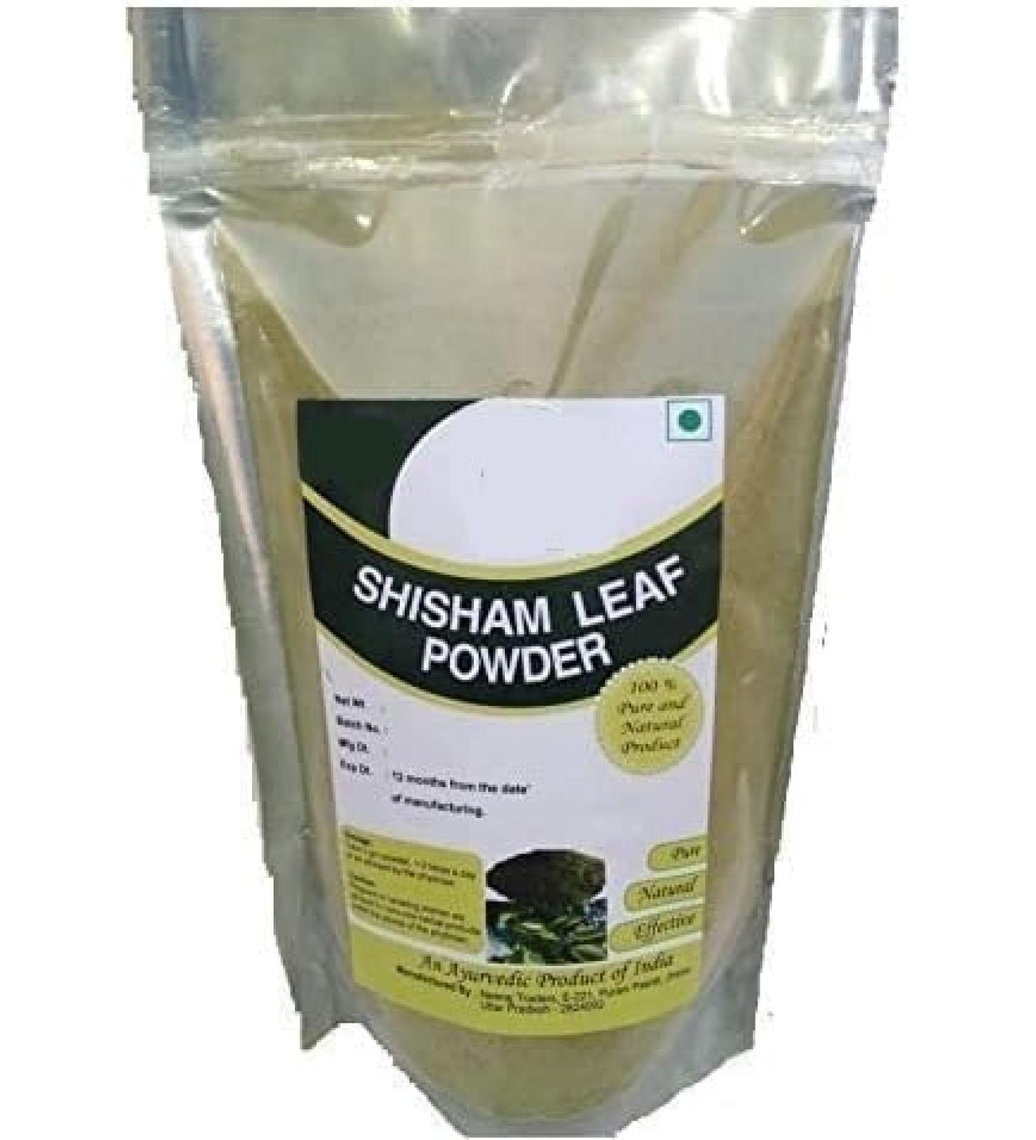 SM Traders Shisham LeavesPo.wde.r|Shisham Leaf P.owd.er|Sheesham Leaf Powder | Sissoo Powder 400 g - Buy Online on GoSupps.com