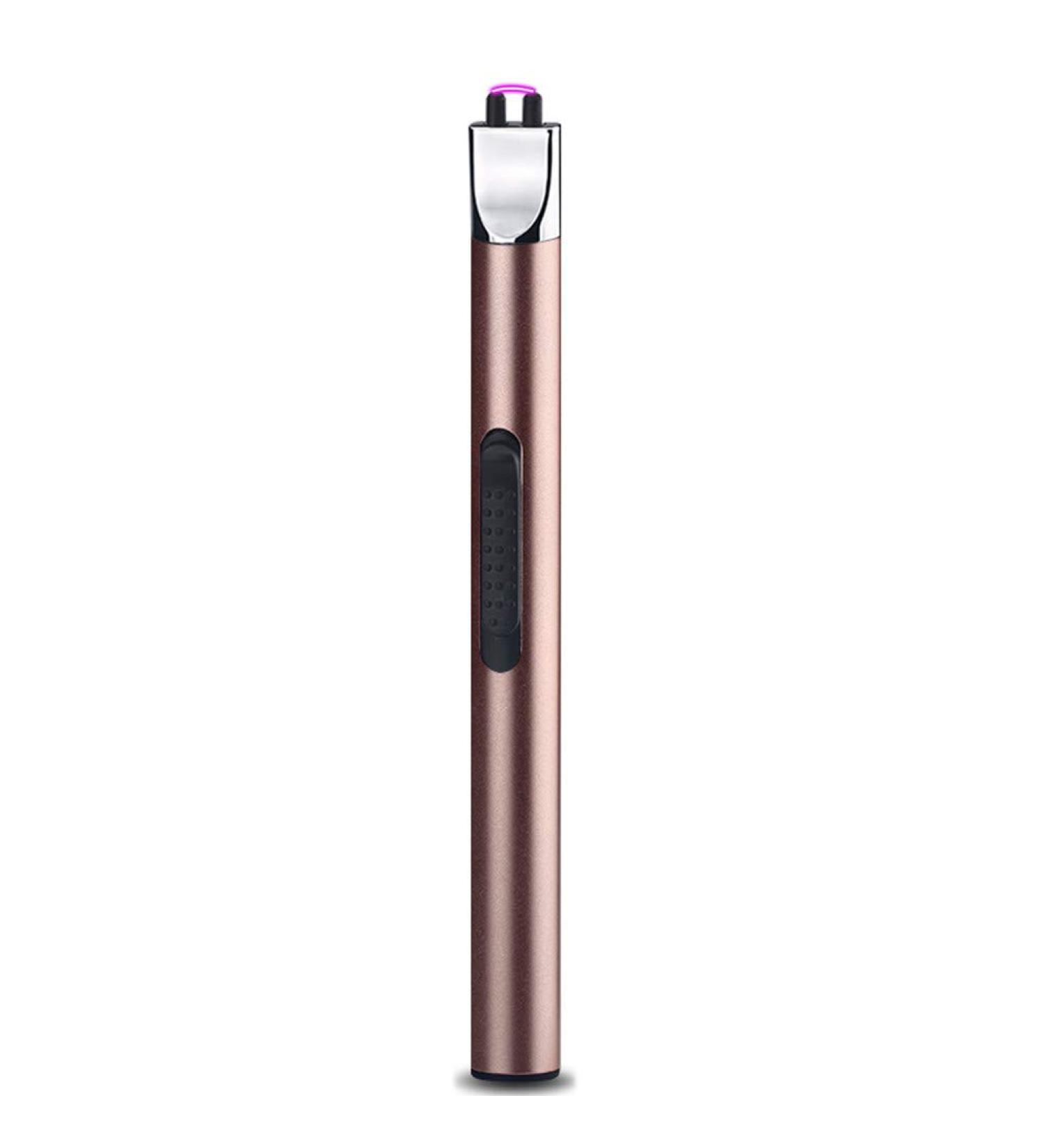 Leejie Rechargeable Electric Arc Candle Lighter - Flameless USB Grill Lighter for Candle BBQ Camping Cooking (Rose Gold) - Buy Online on GoSupps.com