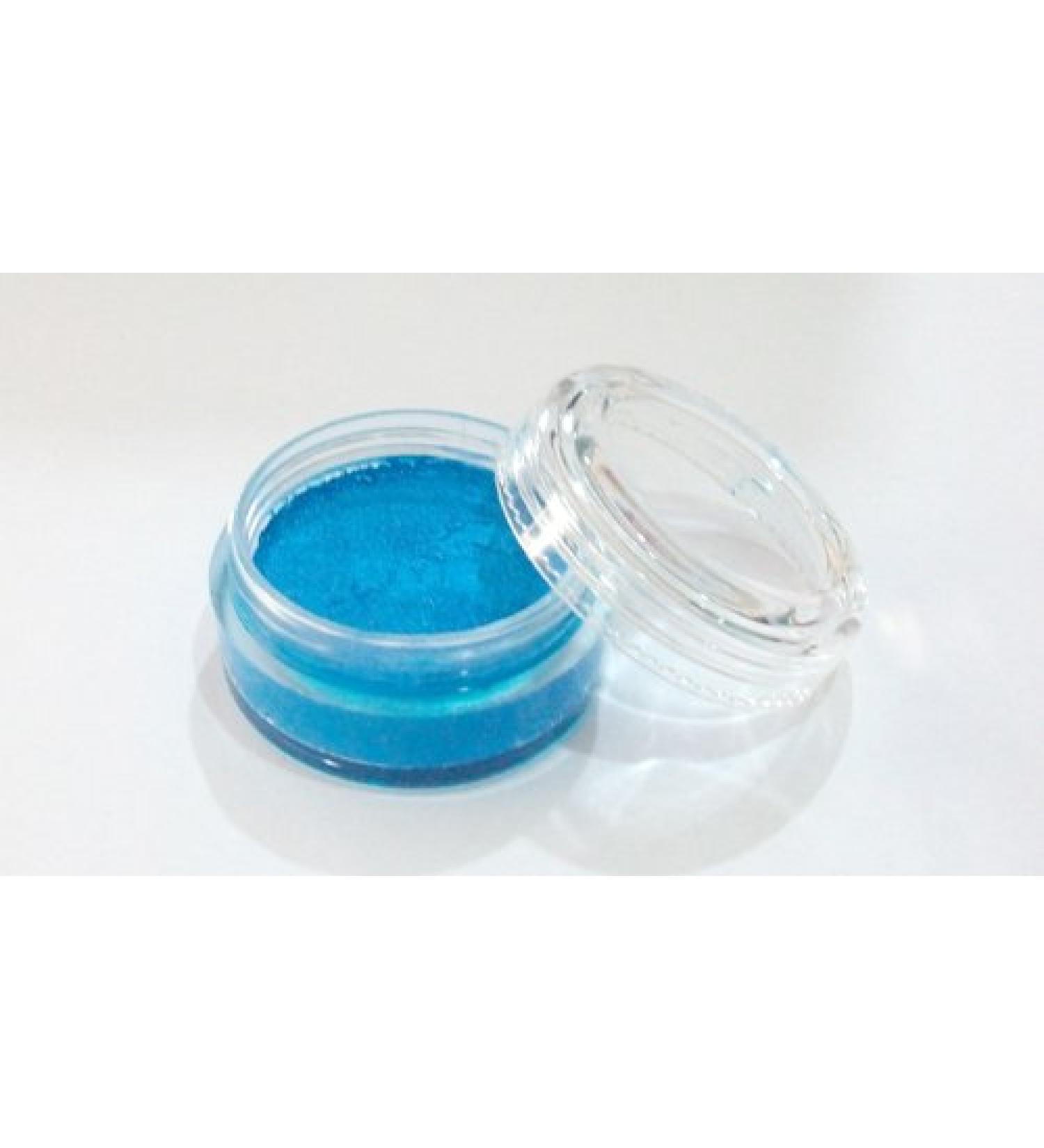 Pearl effect paint for body painting Fengda body painting bright blue 10 ml