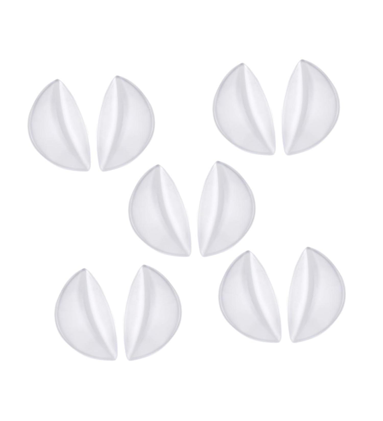 5 Pairs Arch Support Cushions for Plantar Fasciitis - Clear Sandals & Insoles for Women - Comfort Gel Slippers - Buy Online on GoSupps.com